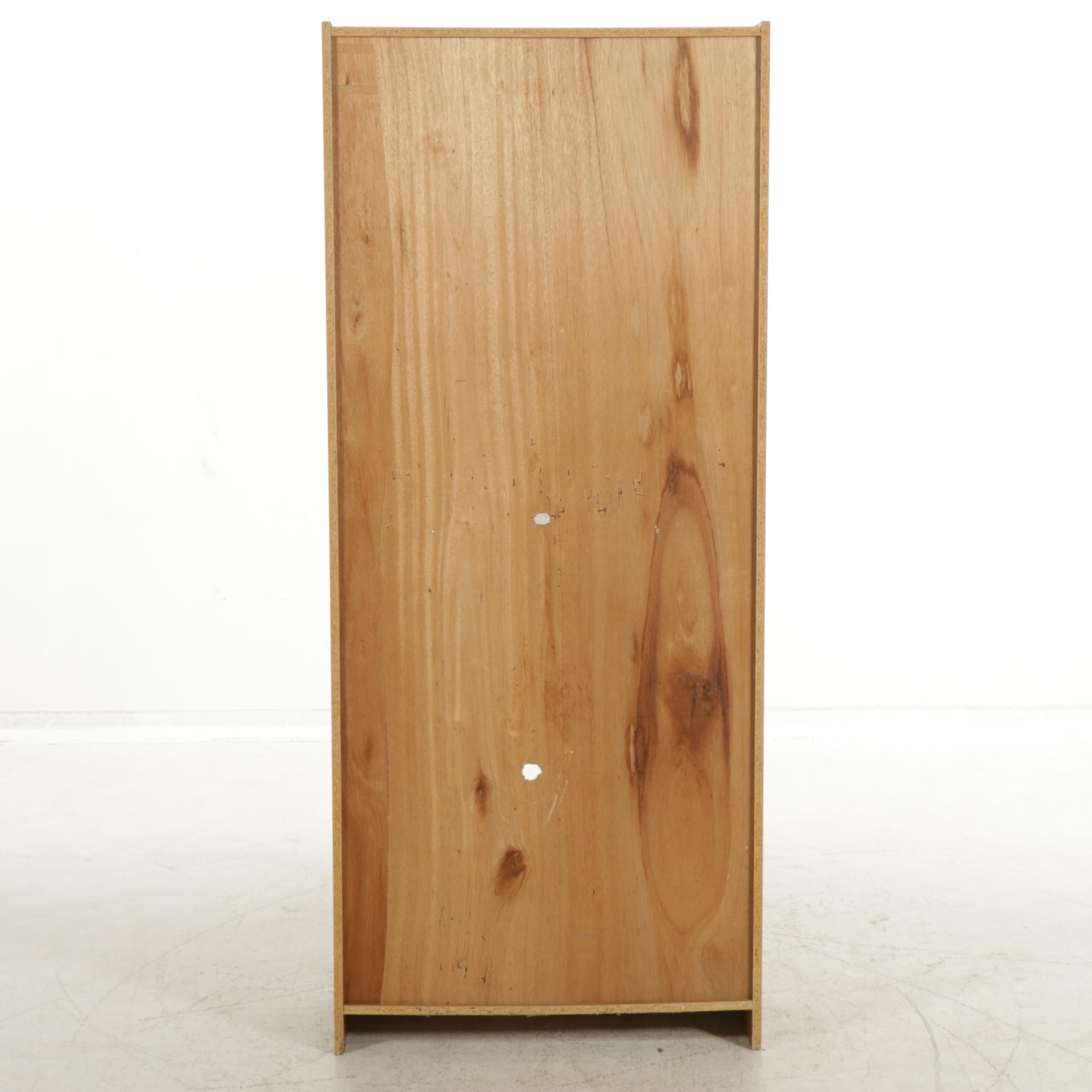 Danish Modern Teak Veneer Bookcase