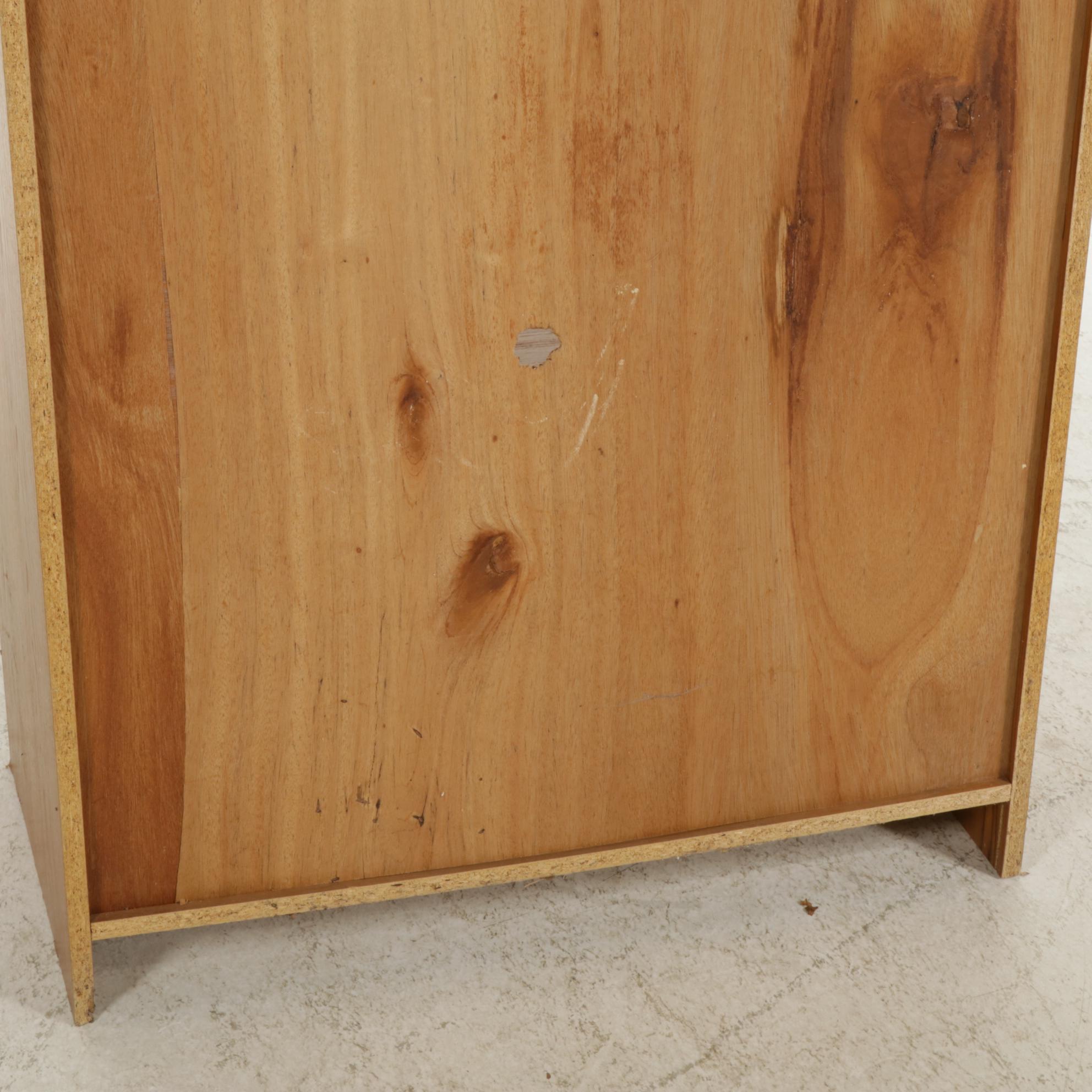 Danish Modern Teak Veneer Bookcase