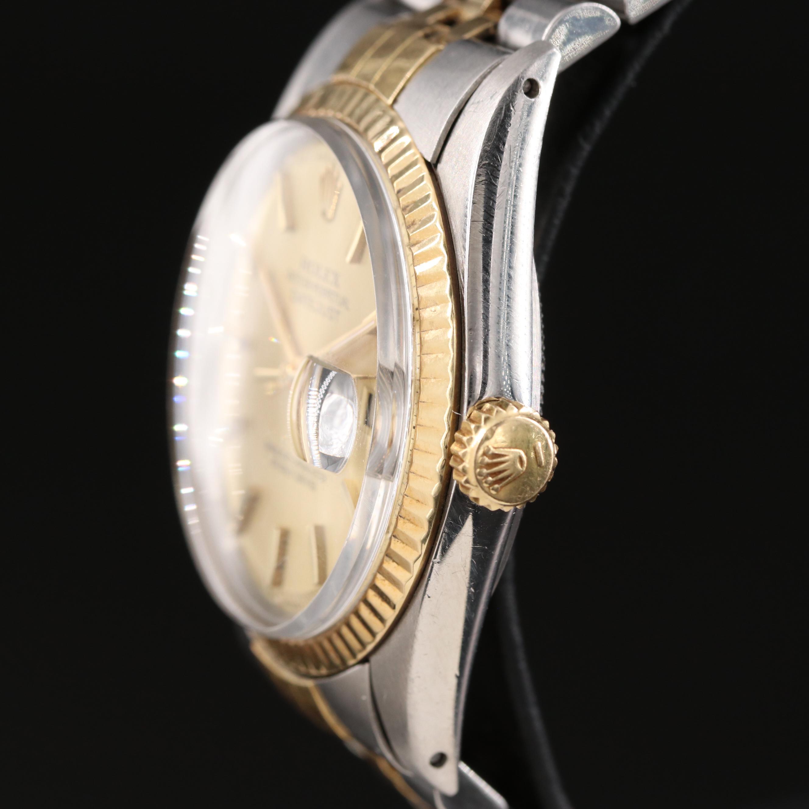 1977 Rolex Two-Tone Datejust Watch