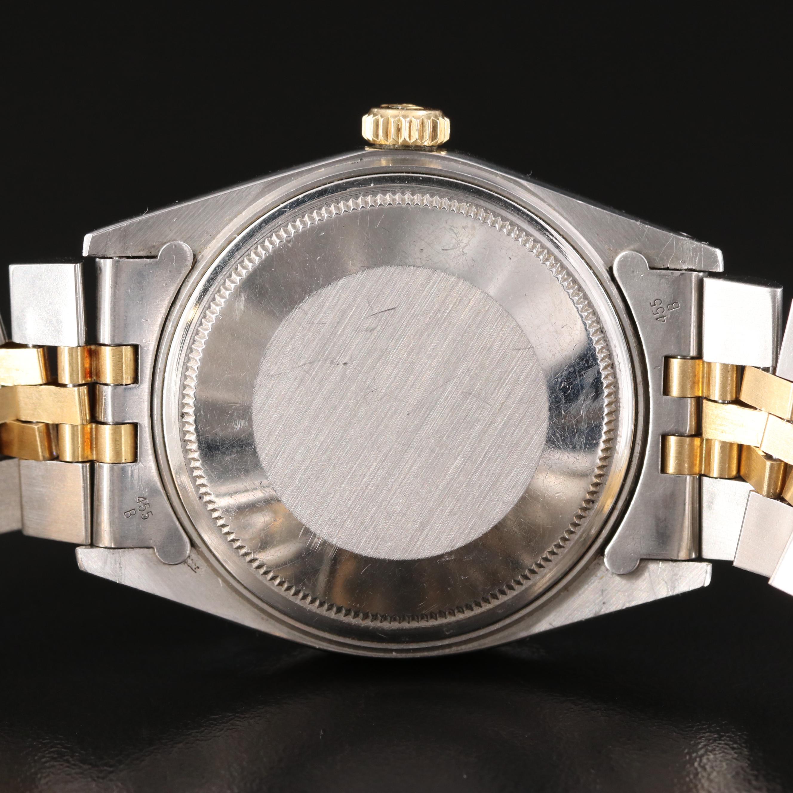 1977 Rolex Two-Tone Datejust Watch