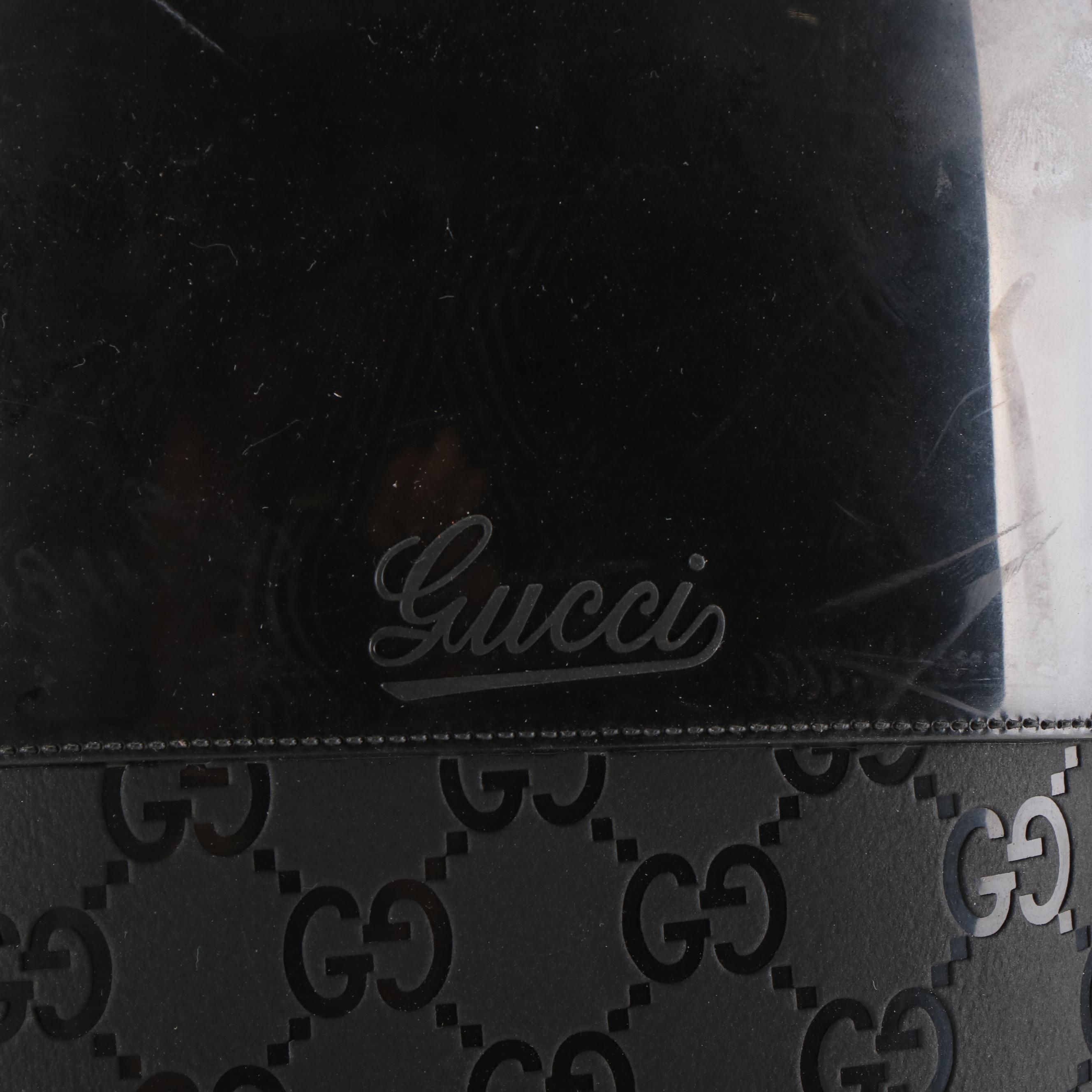 Gucci GG Signature Rubber Rain Boots