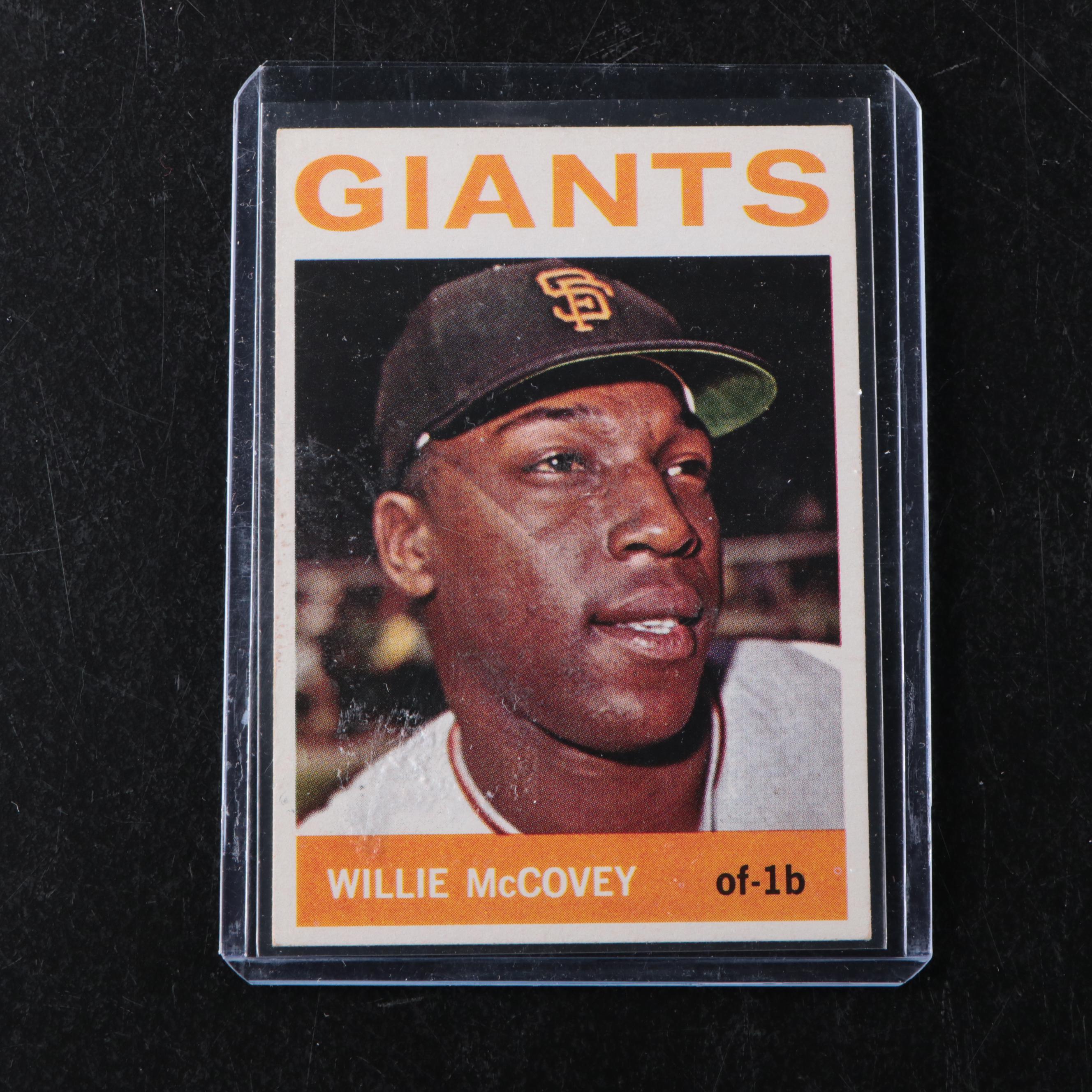 1960 Topps Willie McCovey Rookie San Francisco Giants Baseball Card with More