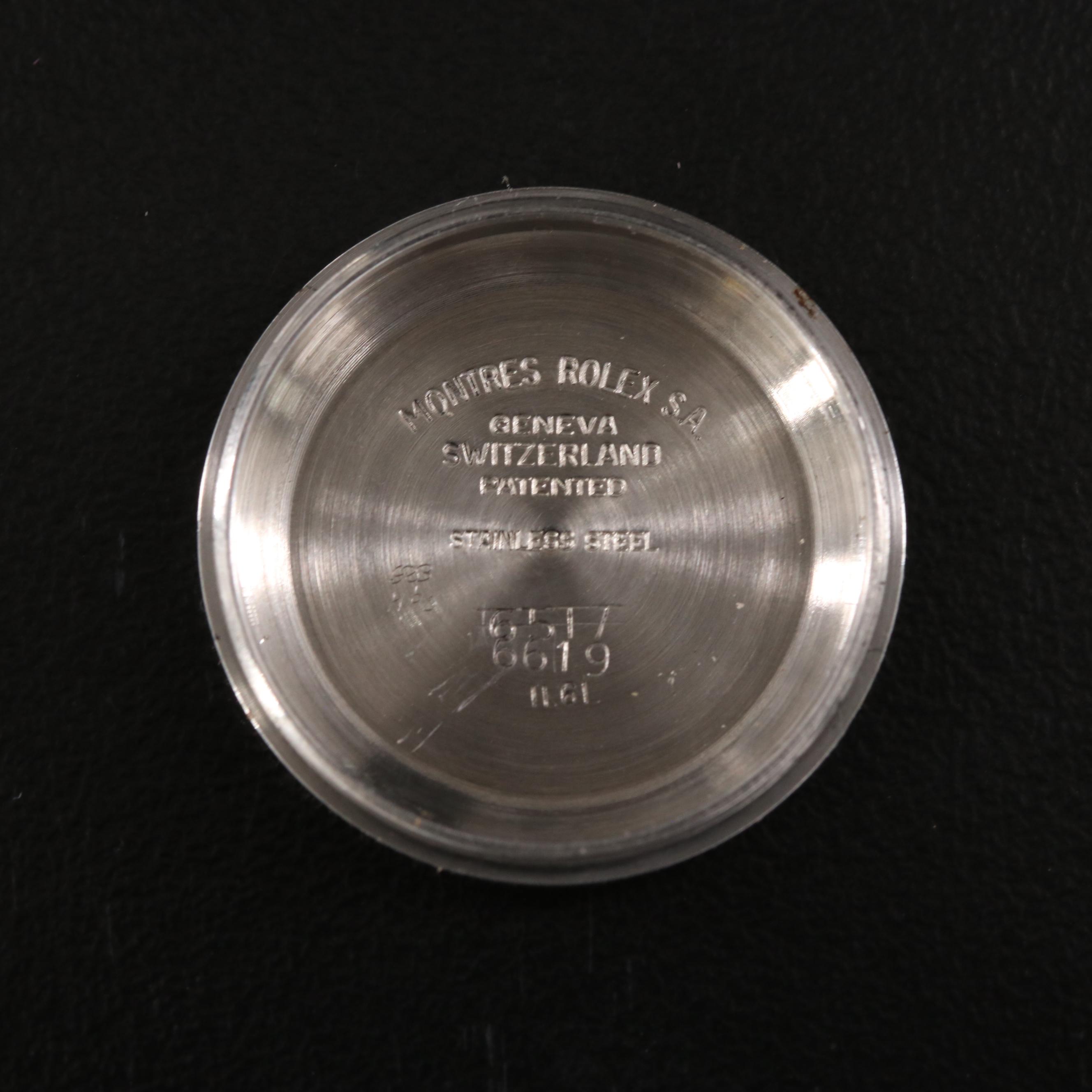 1961 Rolex Oyster Perpetual Watch