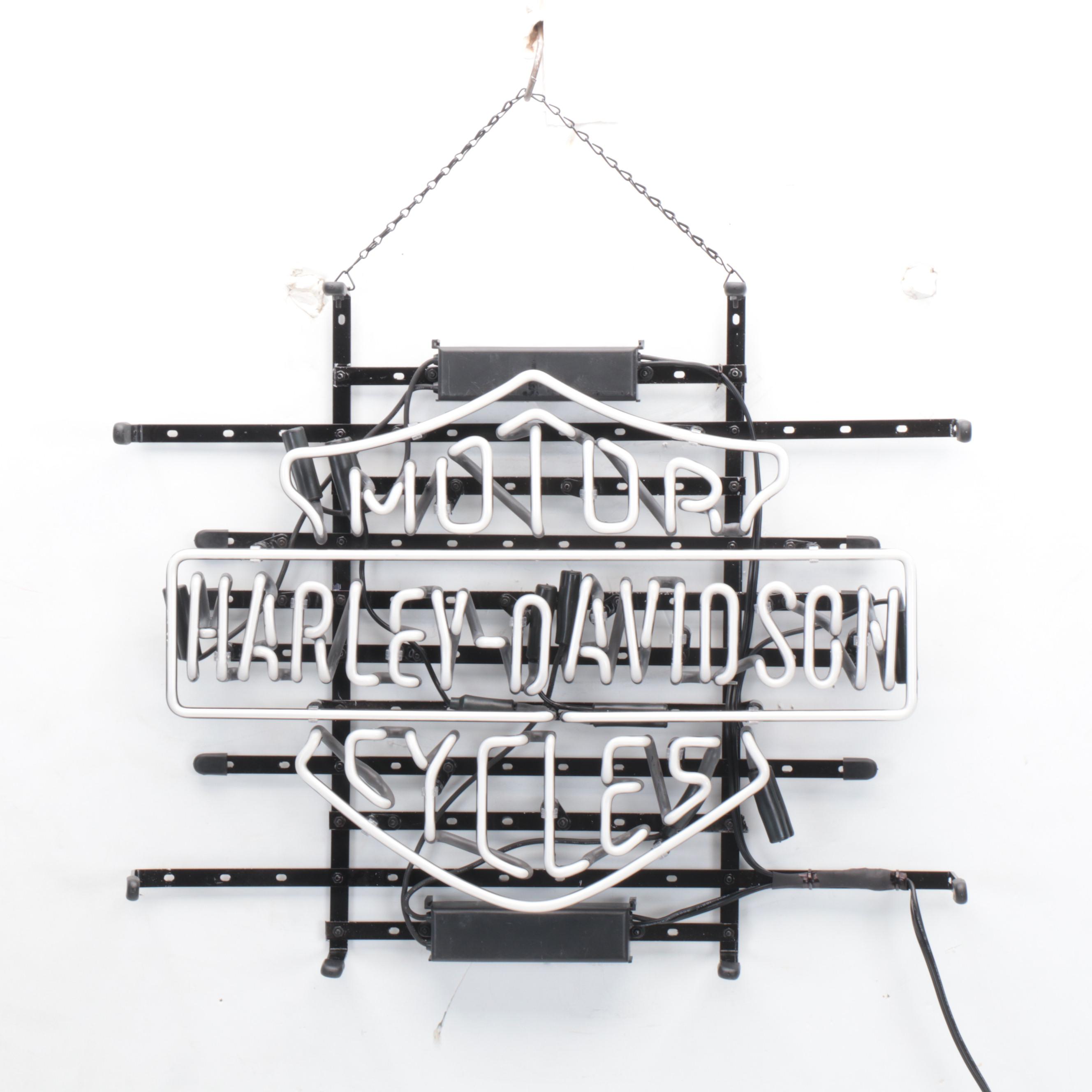 Harley-Davidson Motorcycles Neon Sign