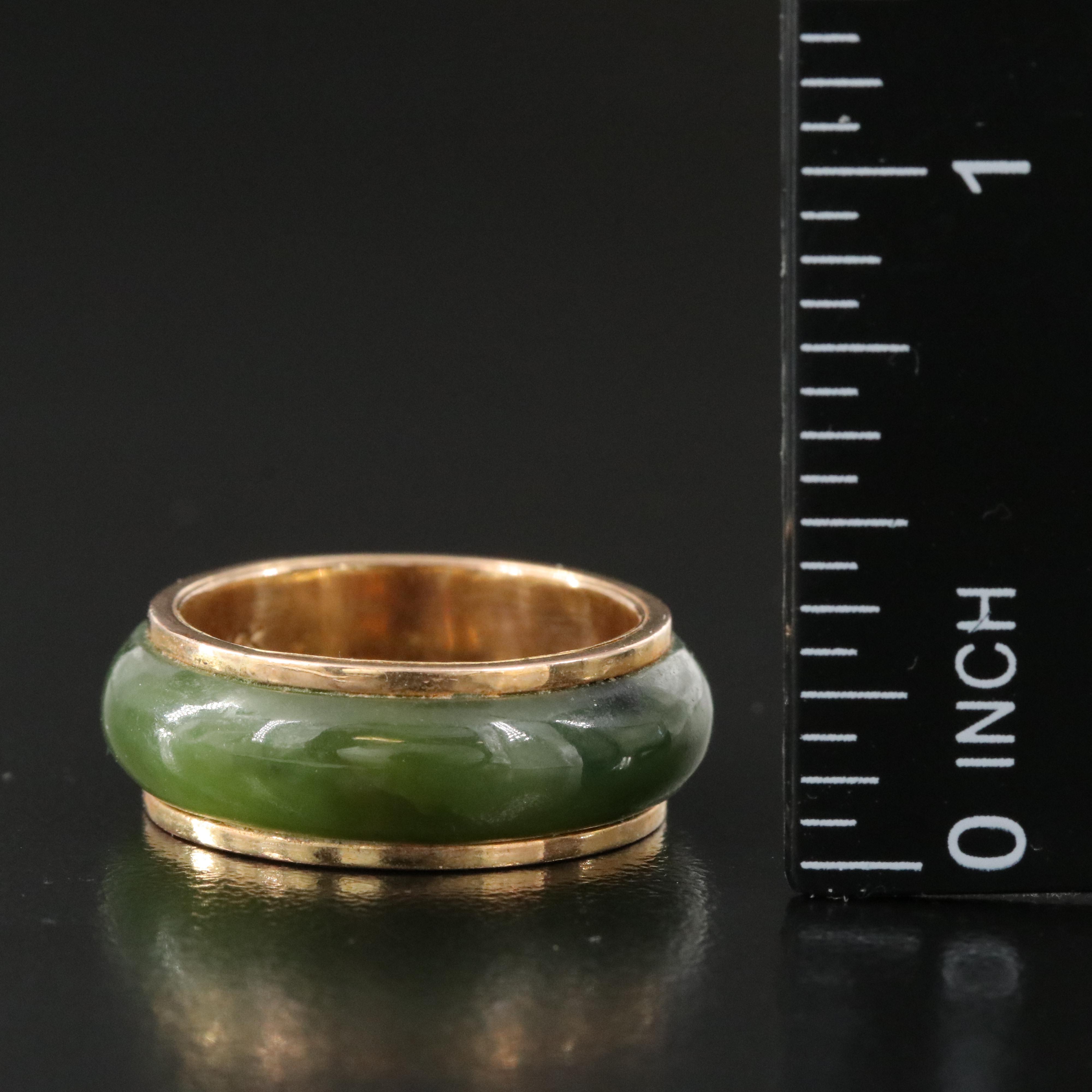 10K Nephrite Ring