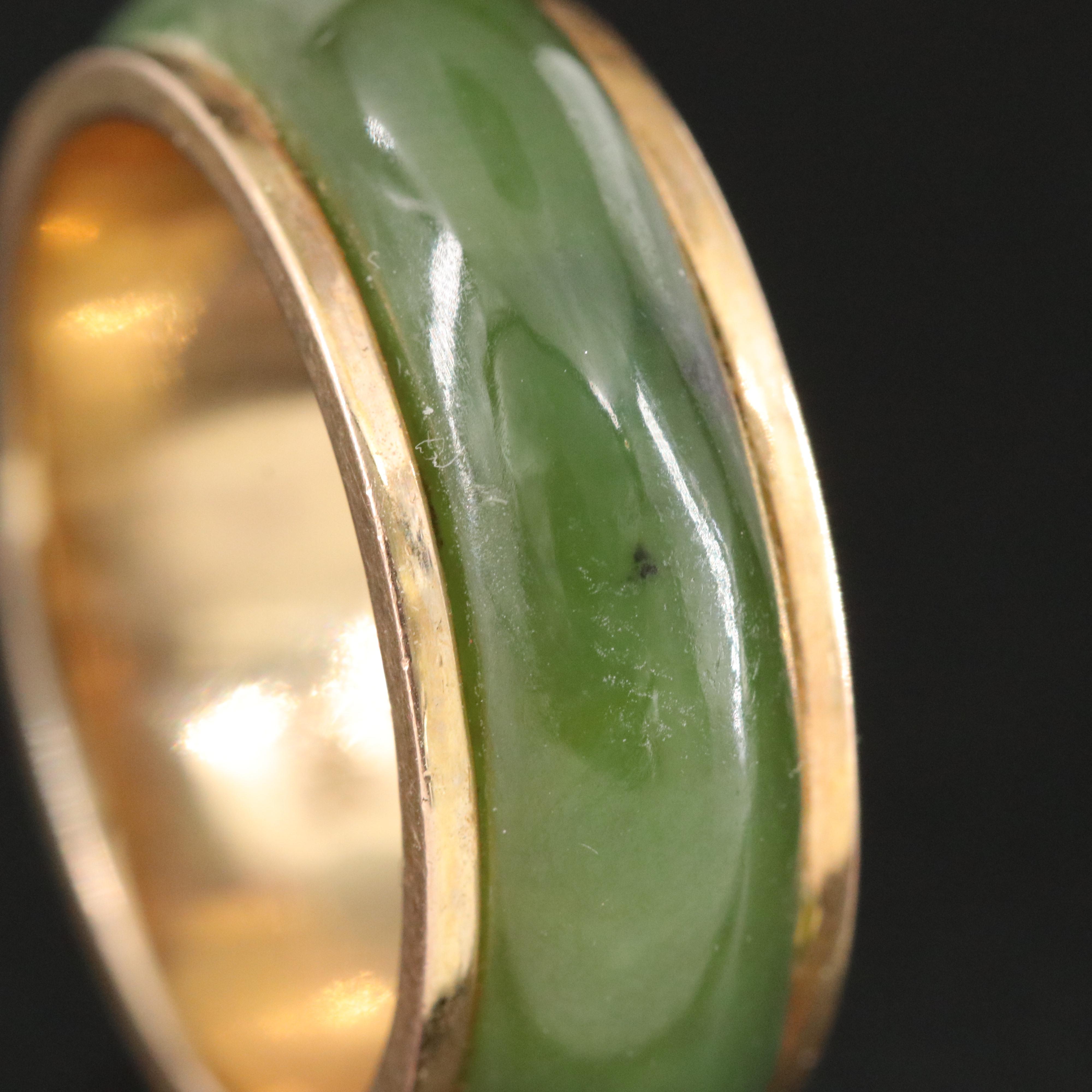 10K Nephrite Ring