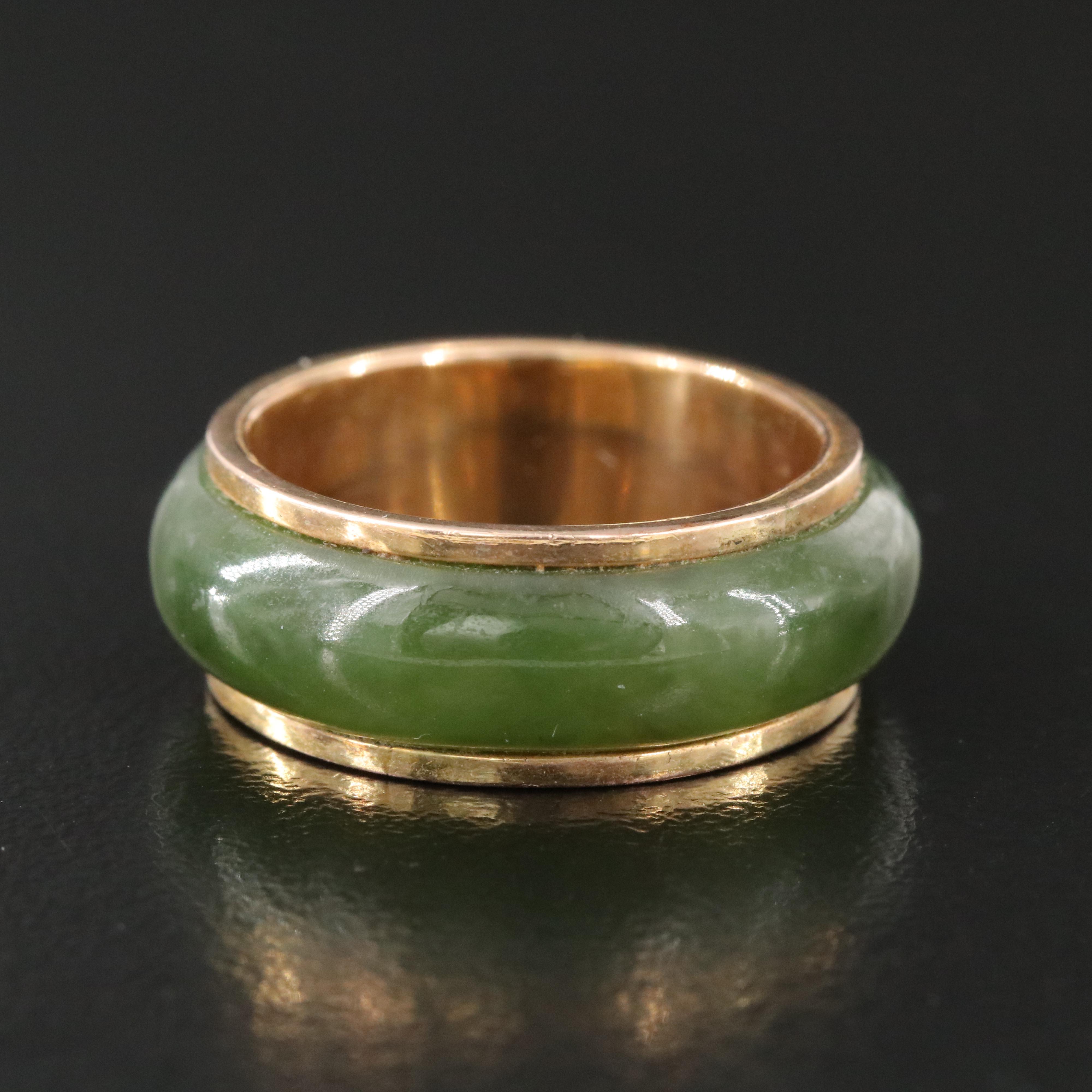 10K Nephrite Ring