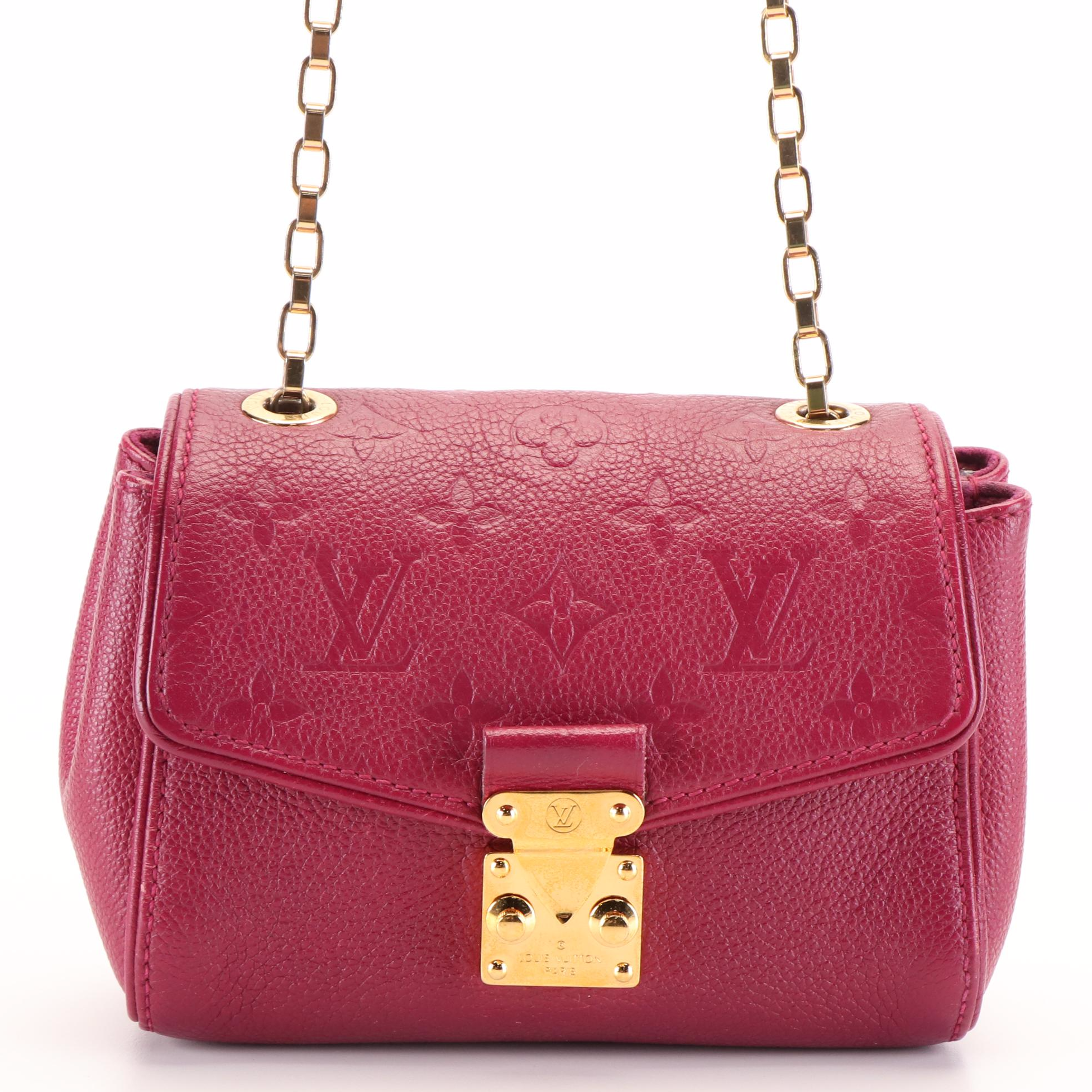 Louis Vuitton Saint Germain Chain Shoulder Bag in Monogram Empreinte Leather