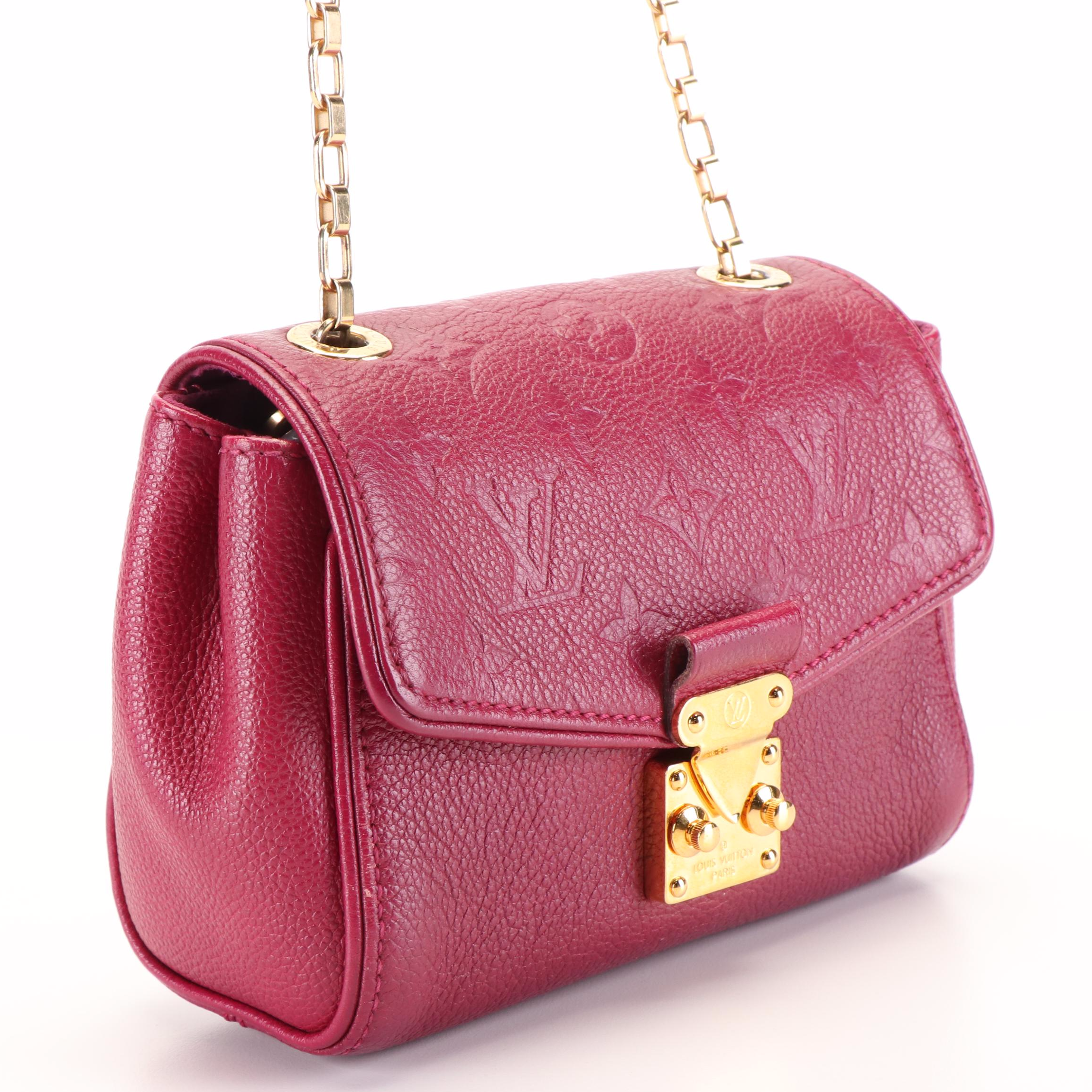 Louis Vuitton Saint Germain Chain Shoulder Bag in Monogram Empreinte Leather