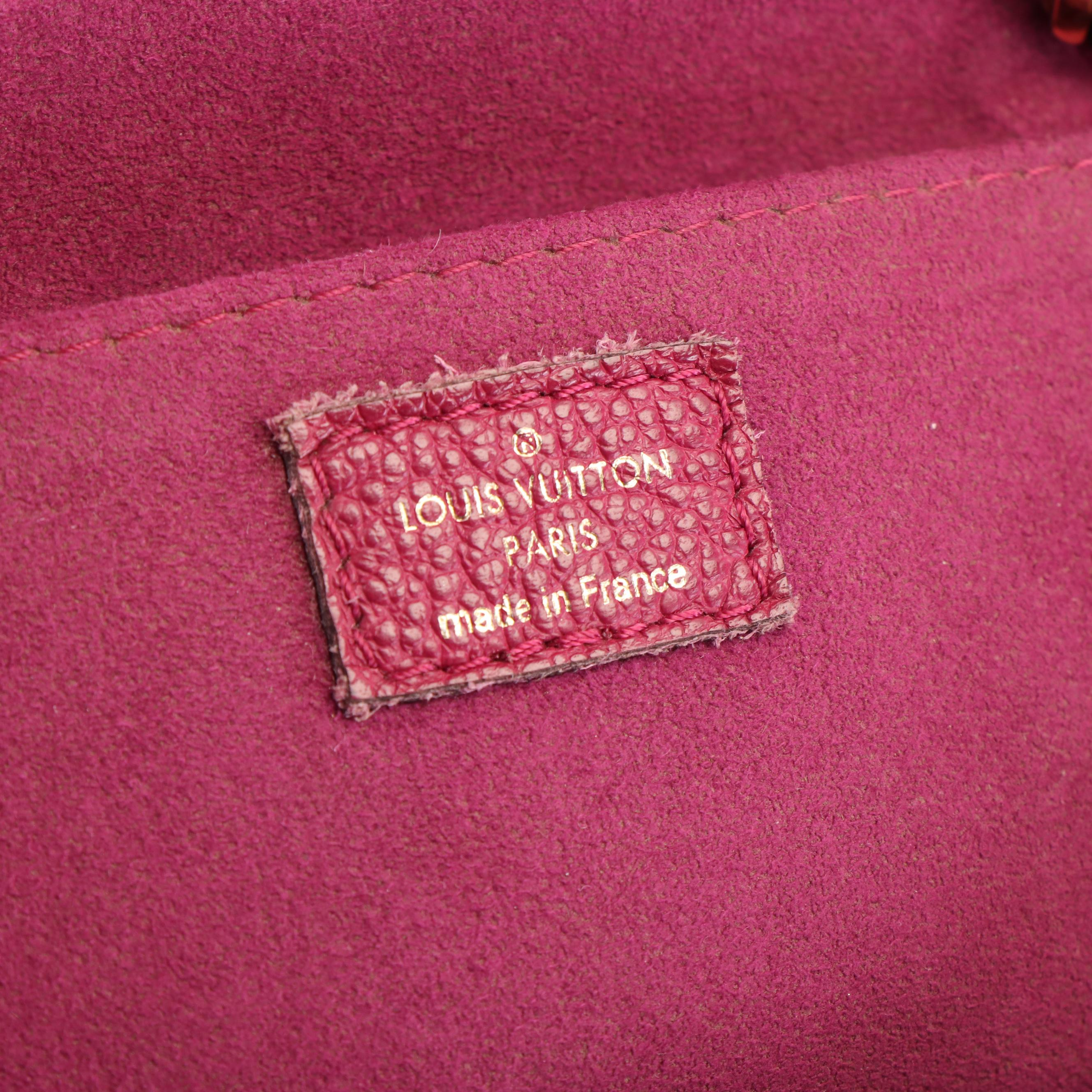 Louis Vuitton Saint Germain Chain Shoulder Bag in Monogram Empreinte Leather