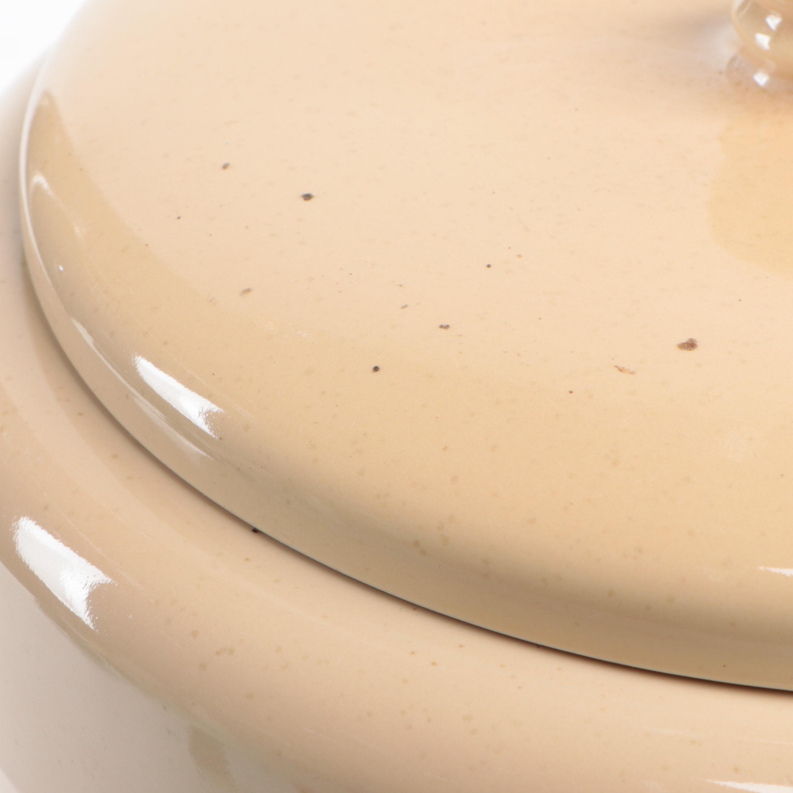 Hall Sunkist Lemonade Ceramic Dispenser