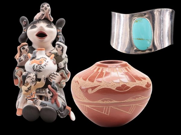 Southwestern Pottery, Décor & Jewelry