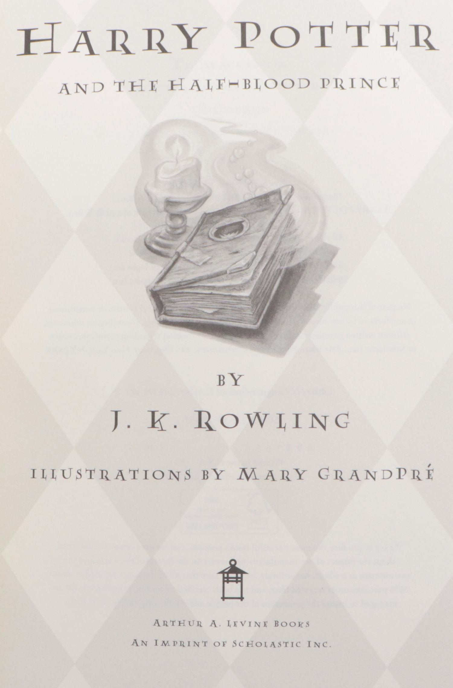 First American Edition "Harry Potter" Complete Series with "The Cursed Child"