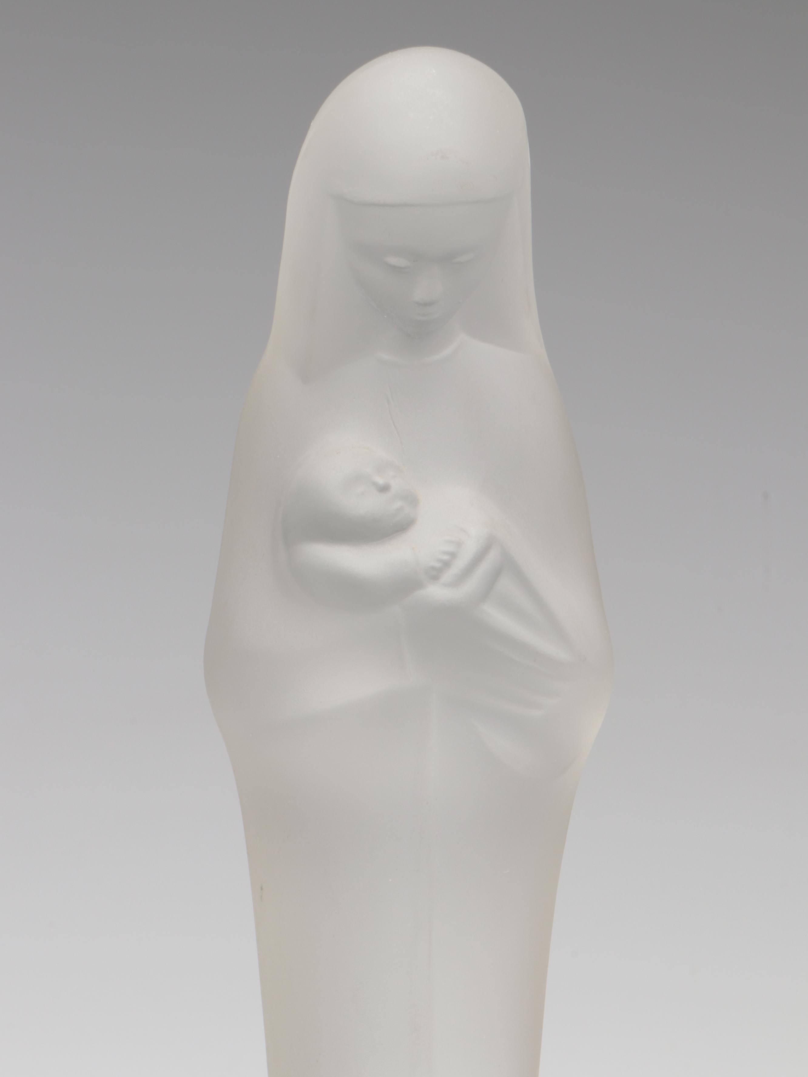 Waterford "Wharton" Crystal Mantel Clock with Other Table Accessories