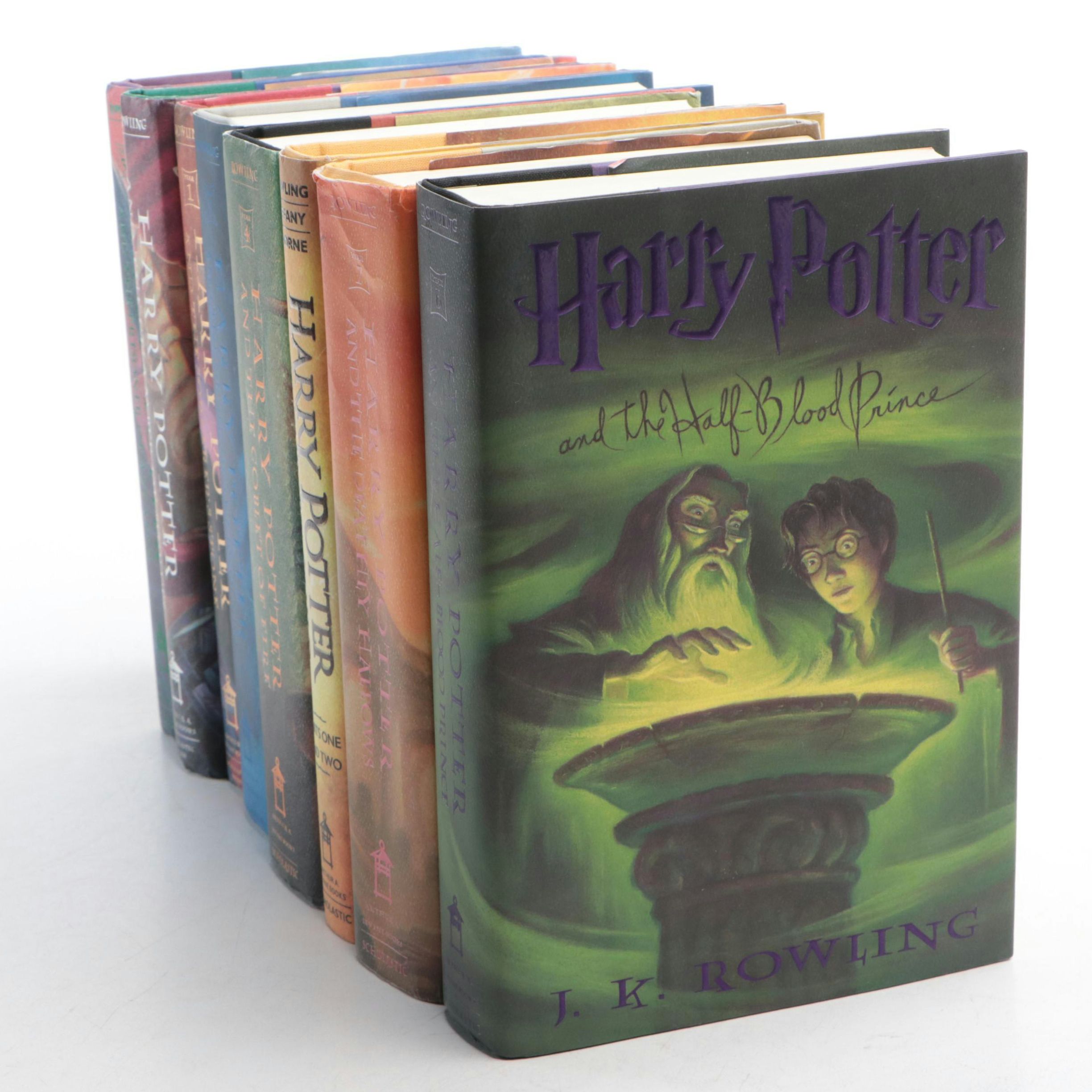 First American Edition "Harry Potter" Complete Series with "The Cursed Child"