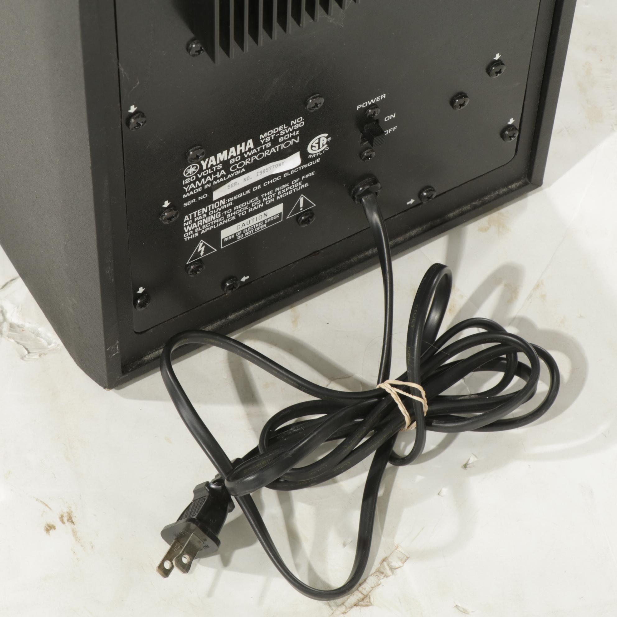 Yamaha YST-SW90 Subwoofer System