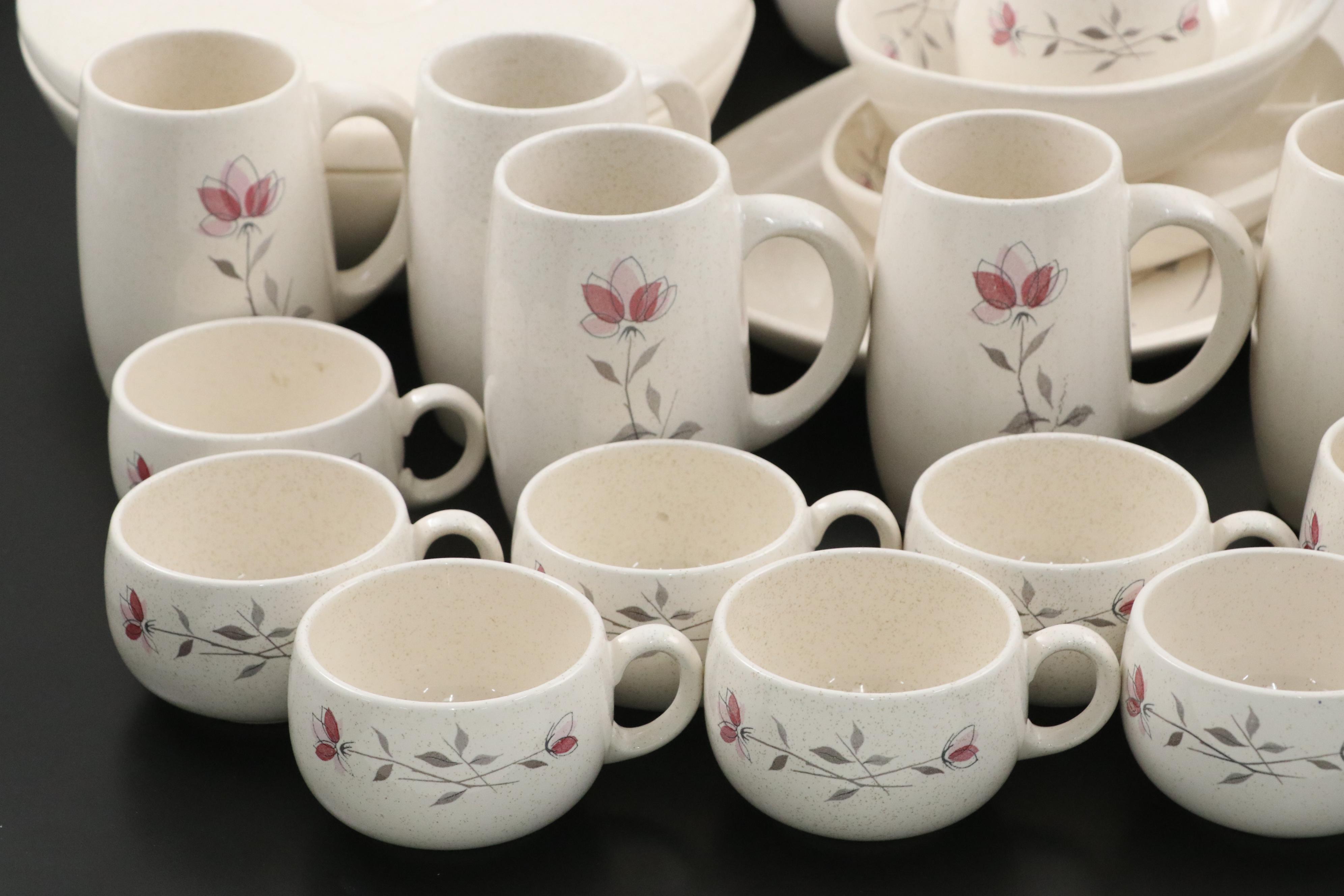 Franciscan "Duet" Stoneware Dinnerware and Décor, 1956-1967