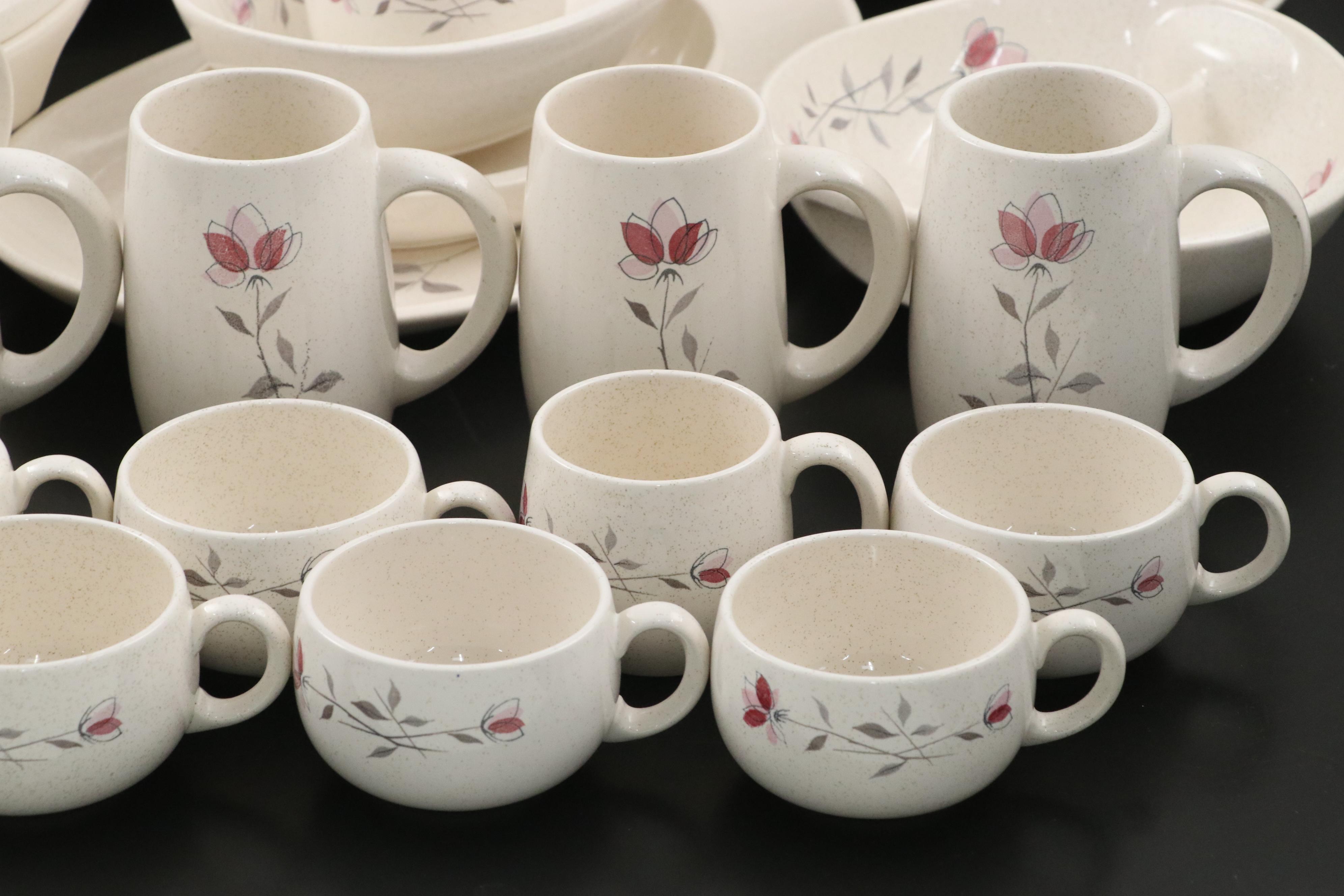 Franciscan "Duet" Stoneware Dinnerware and Décor, 1956-1967