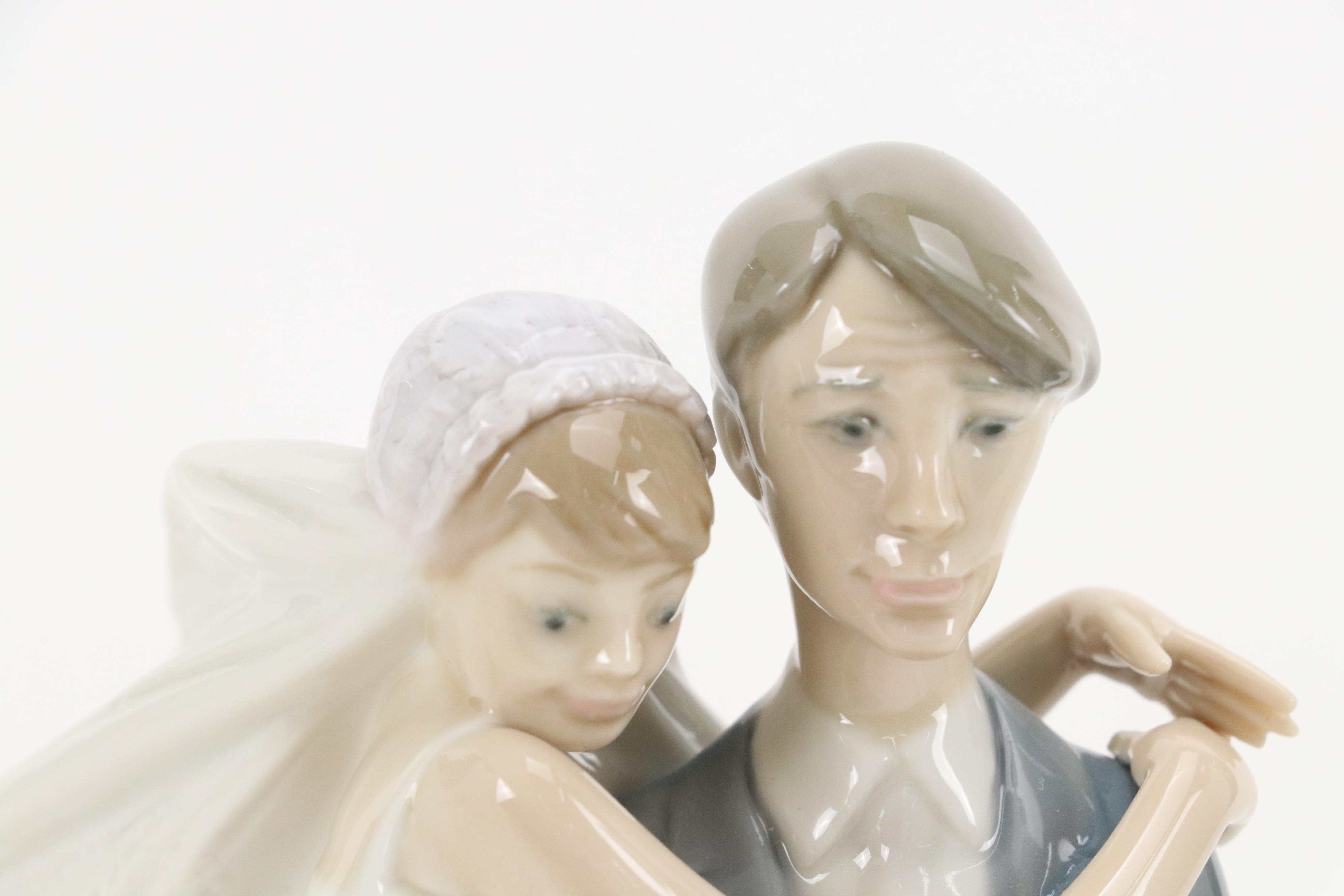 Lladró "Over the Threshold" "Boy Blowing Kiss" and More Porcelain Figurines