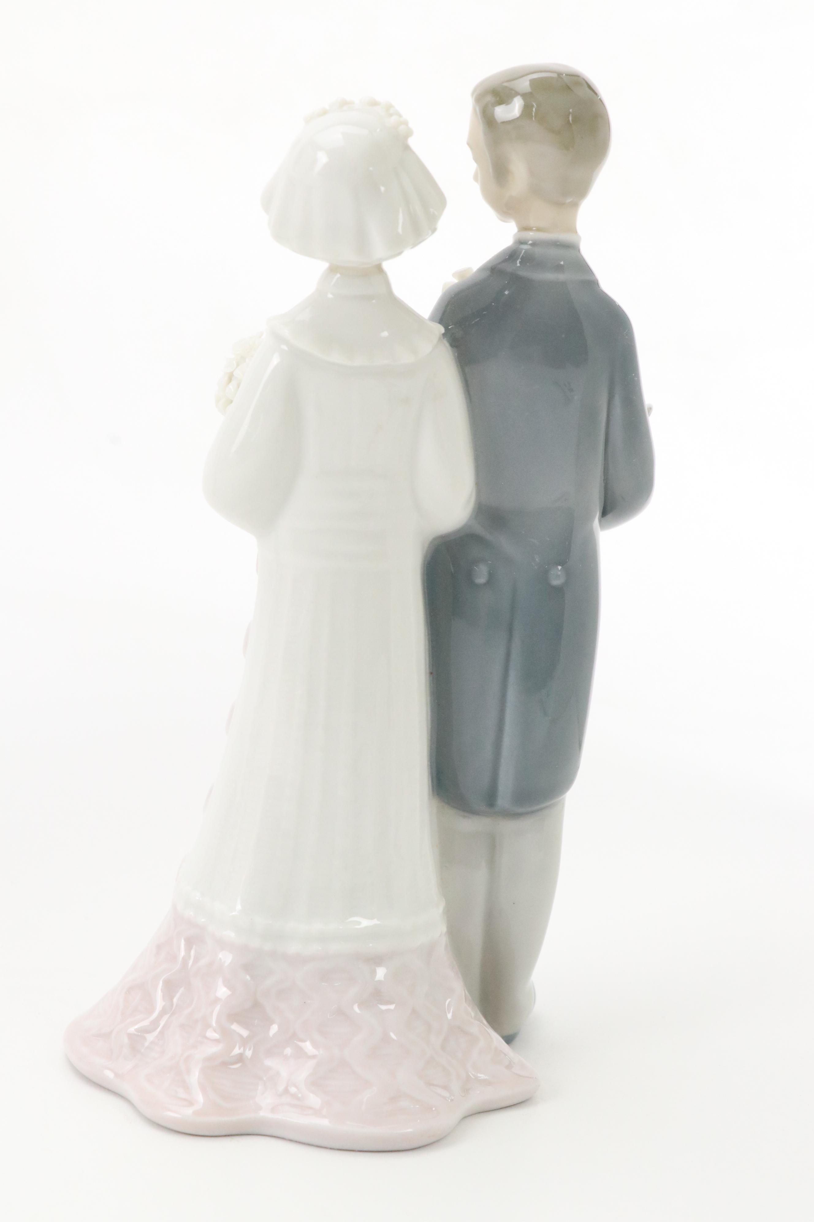 Lladró "Over the Threshold" "Boy Blowing Kiss" and More Porcelain Figurines