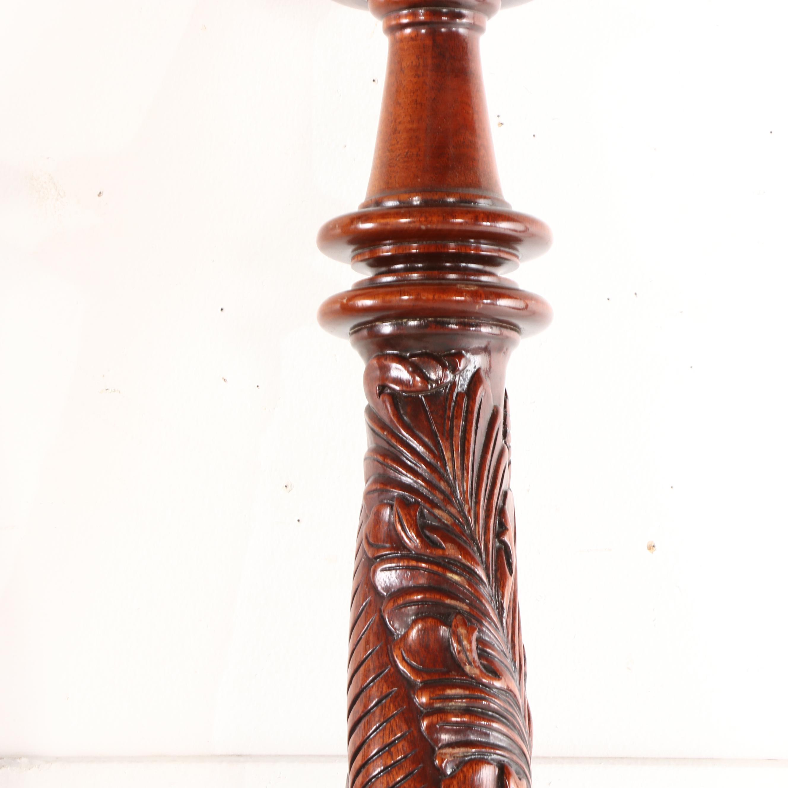 Georgian Style Cherry King Size Four Poster Bed