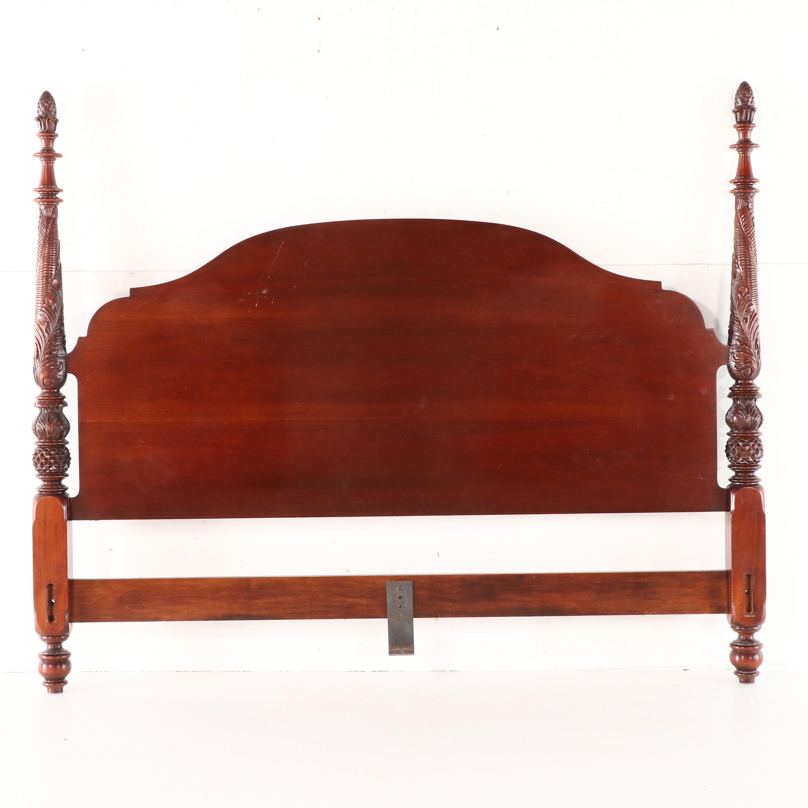 Georgian Style Cherry King Size Four Poster Bed