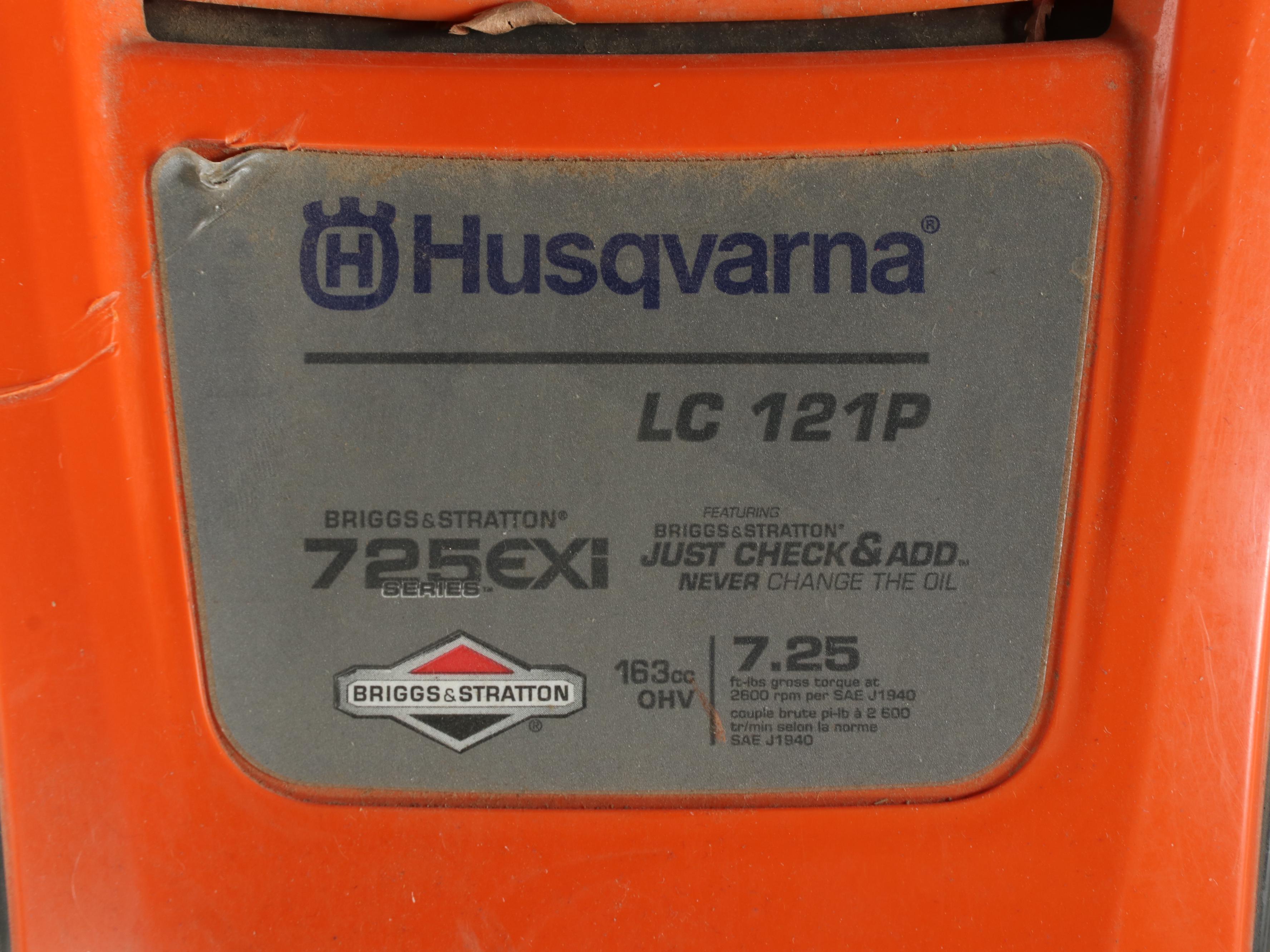 Husqvarna LC 121P Gas-Powered Push Mower with Bag