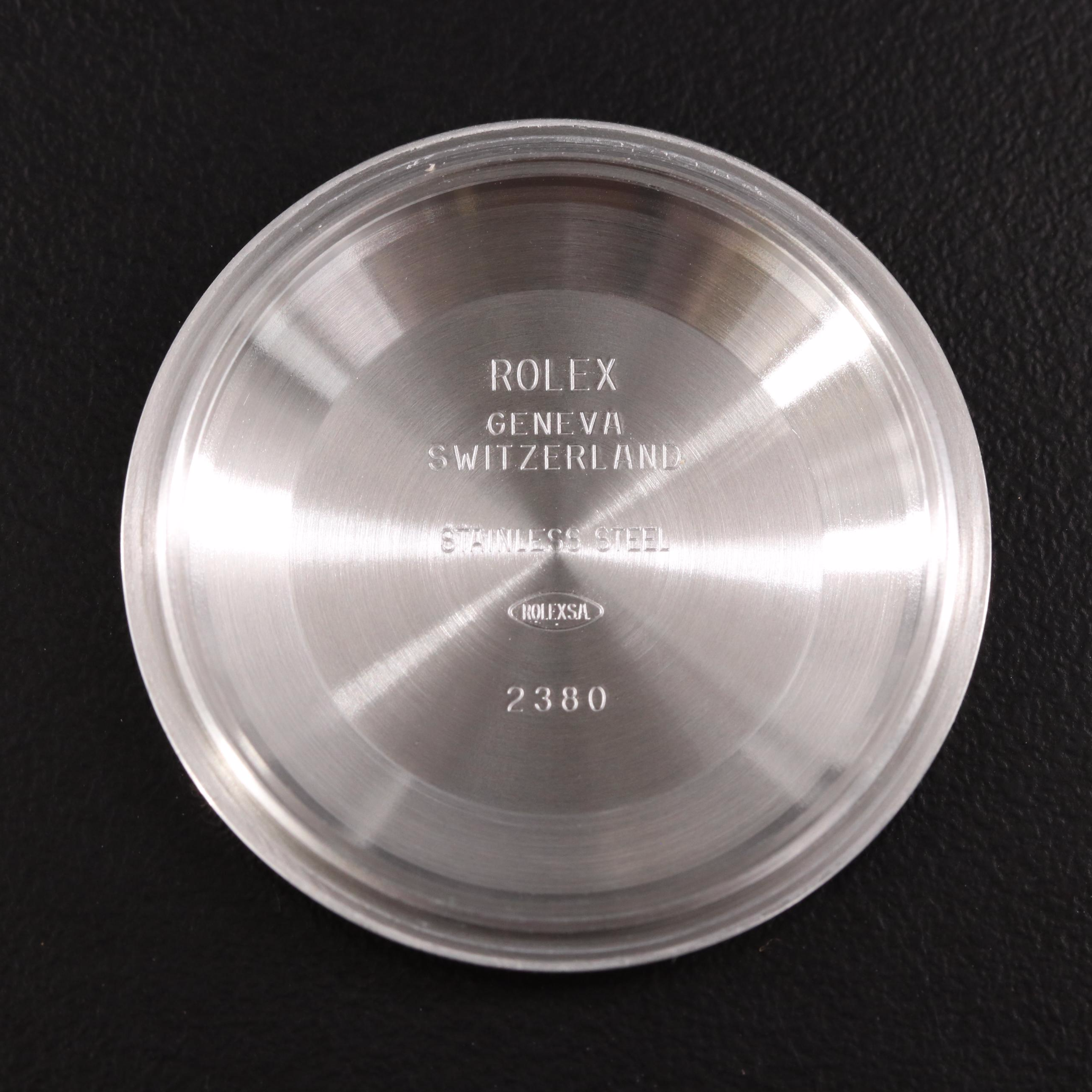 2008-2009 Rolex Oyster Perpetual Milgauss Orange and Black Dial Watch