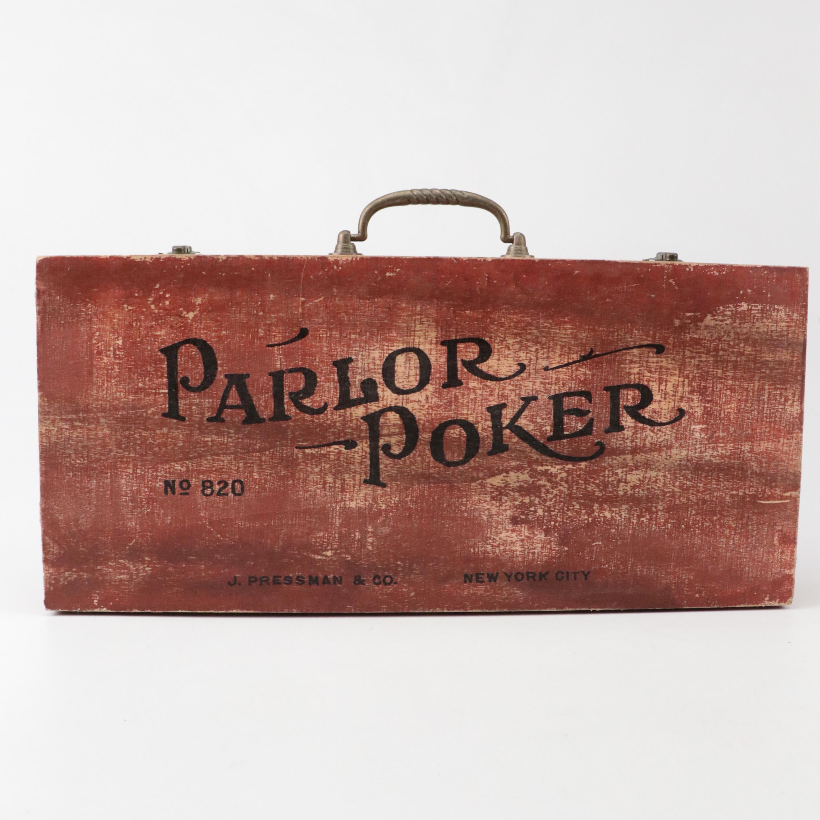 J. Pressman & Co. Poker Set and Tiffany & Co. Playing Cards