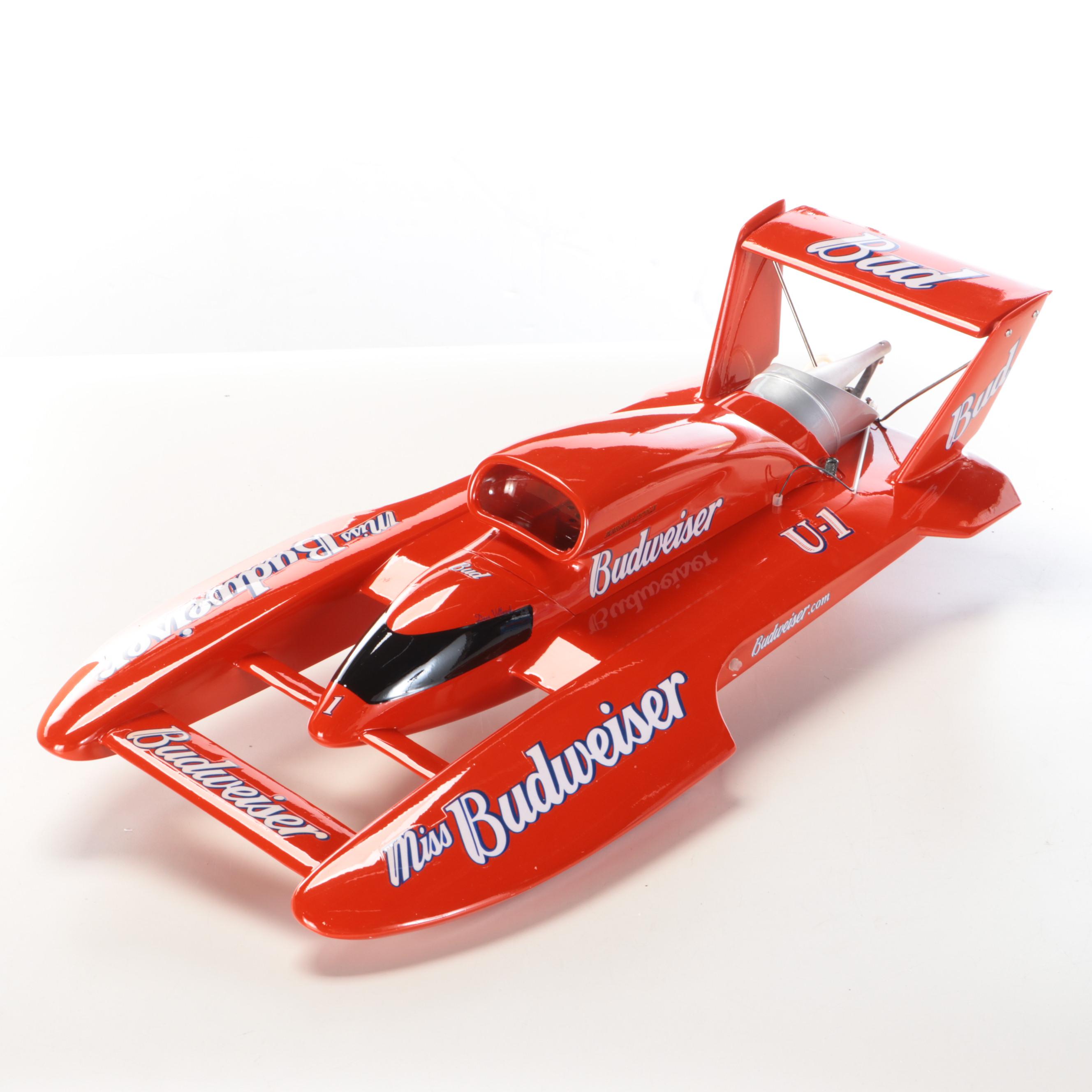 Pro Boat "Miss Budweiser" RC Model Boat, 2002