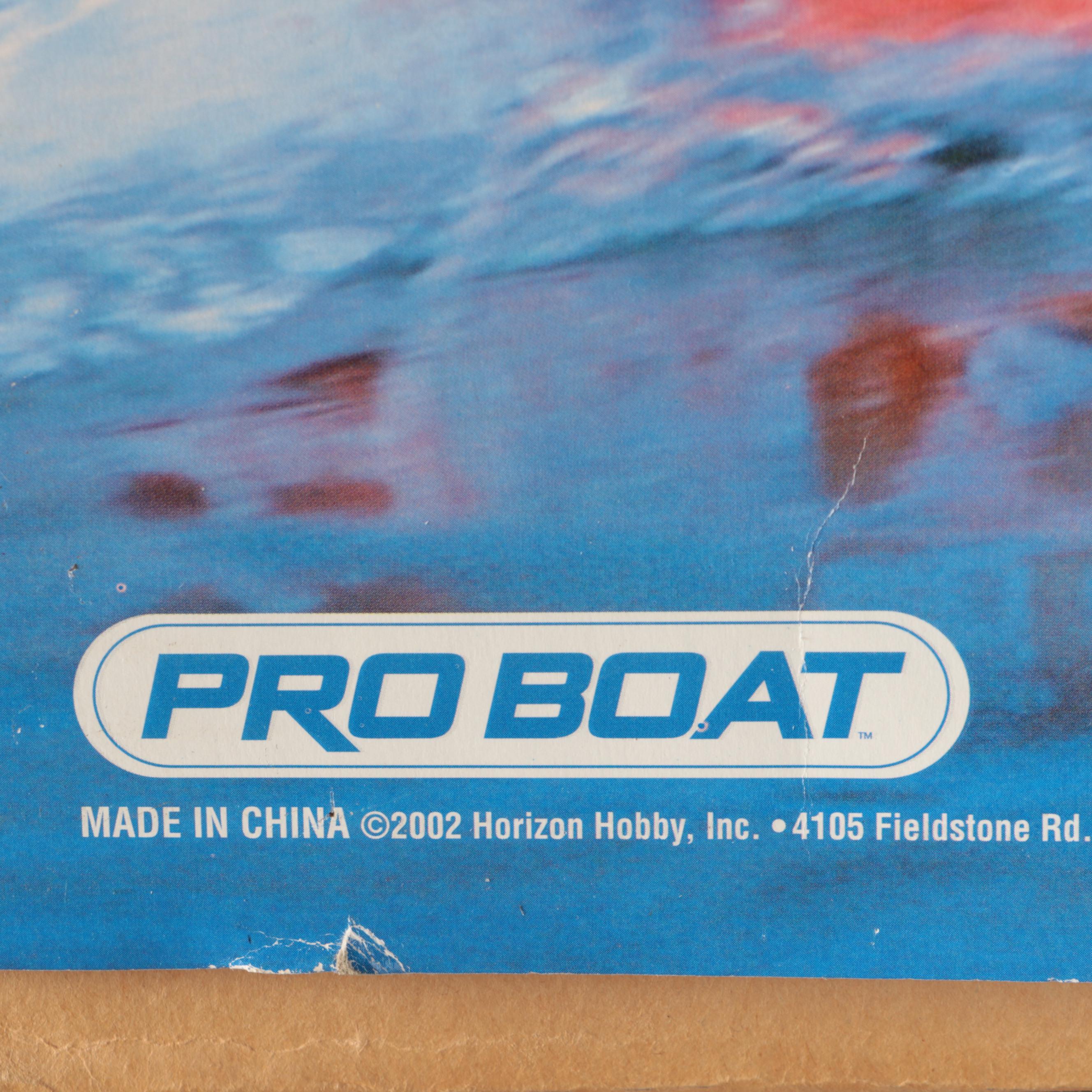 Pro Boat "Miss Budweiser" RC Model Boat, 2002