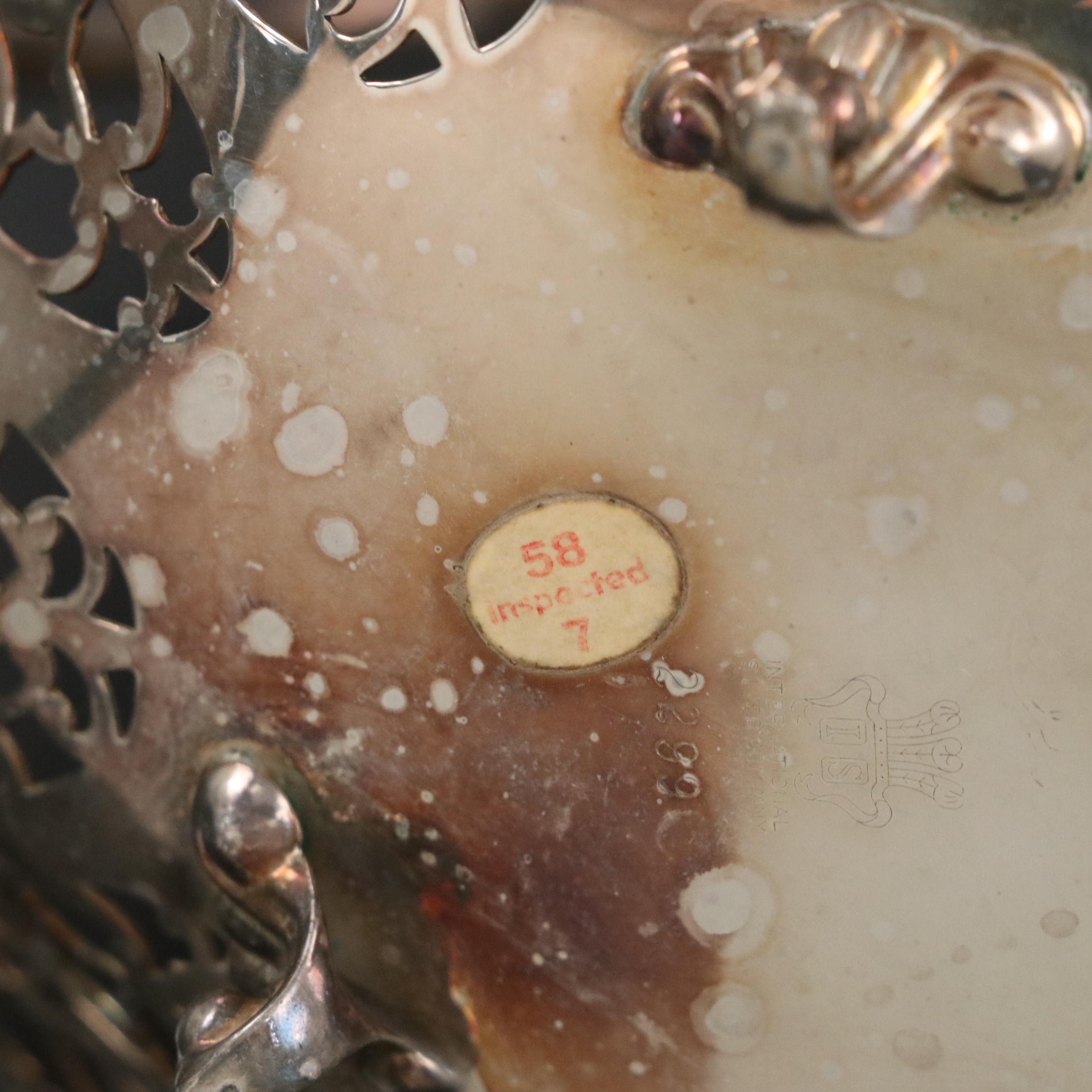 WMA Rogers "Carol" Silver Plate Coffee and Tea Service with Other Décor