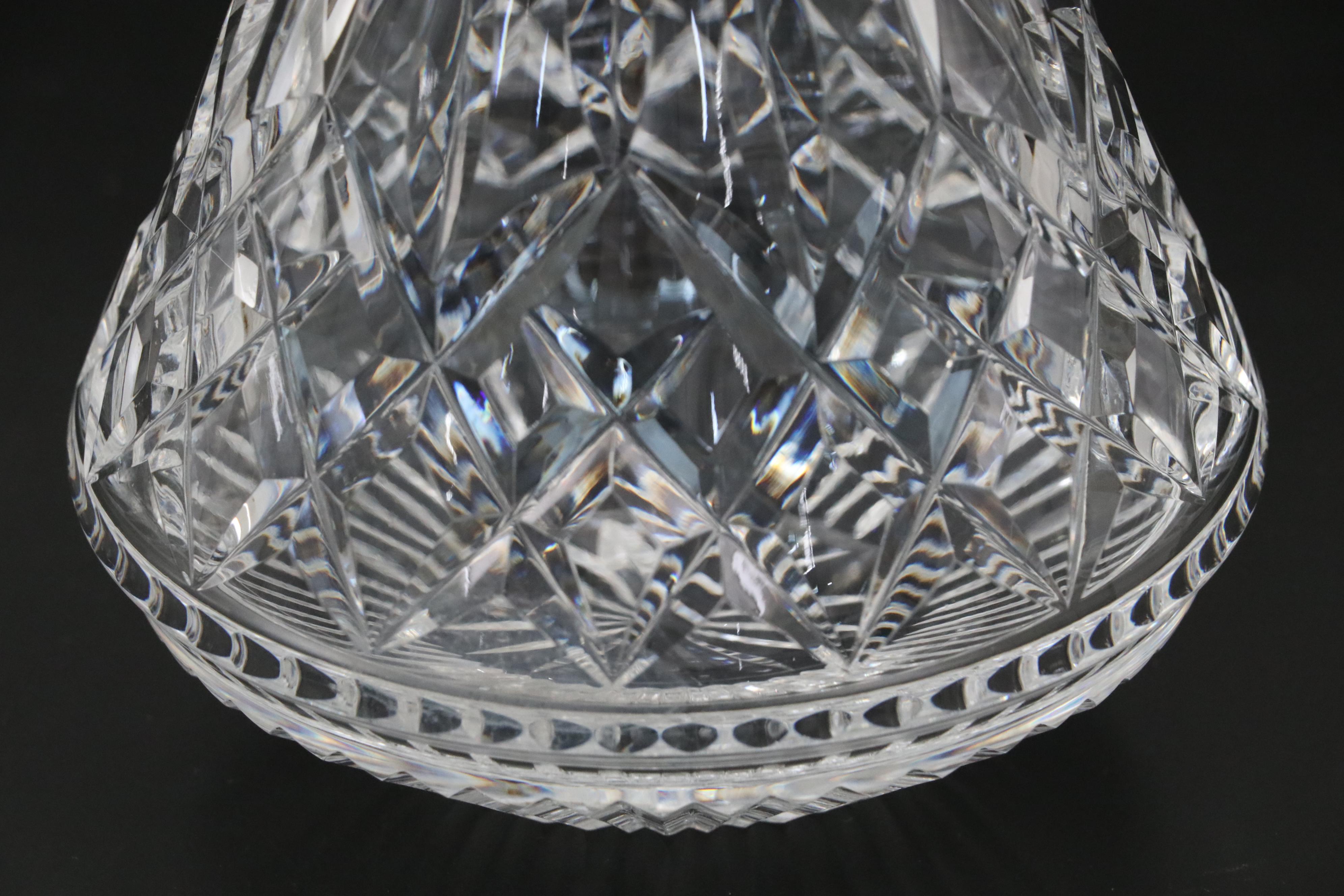 Waterford "Alana" Crystal Decanter with Other Crystal Decanters