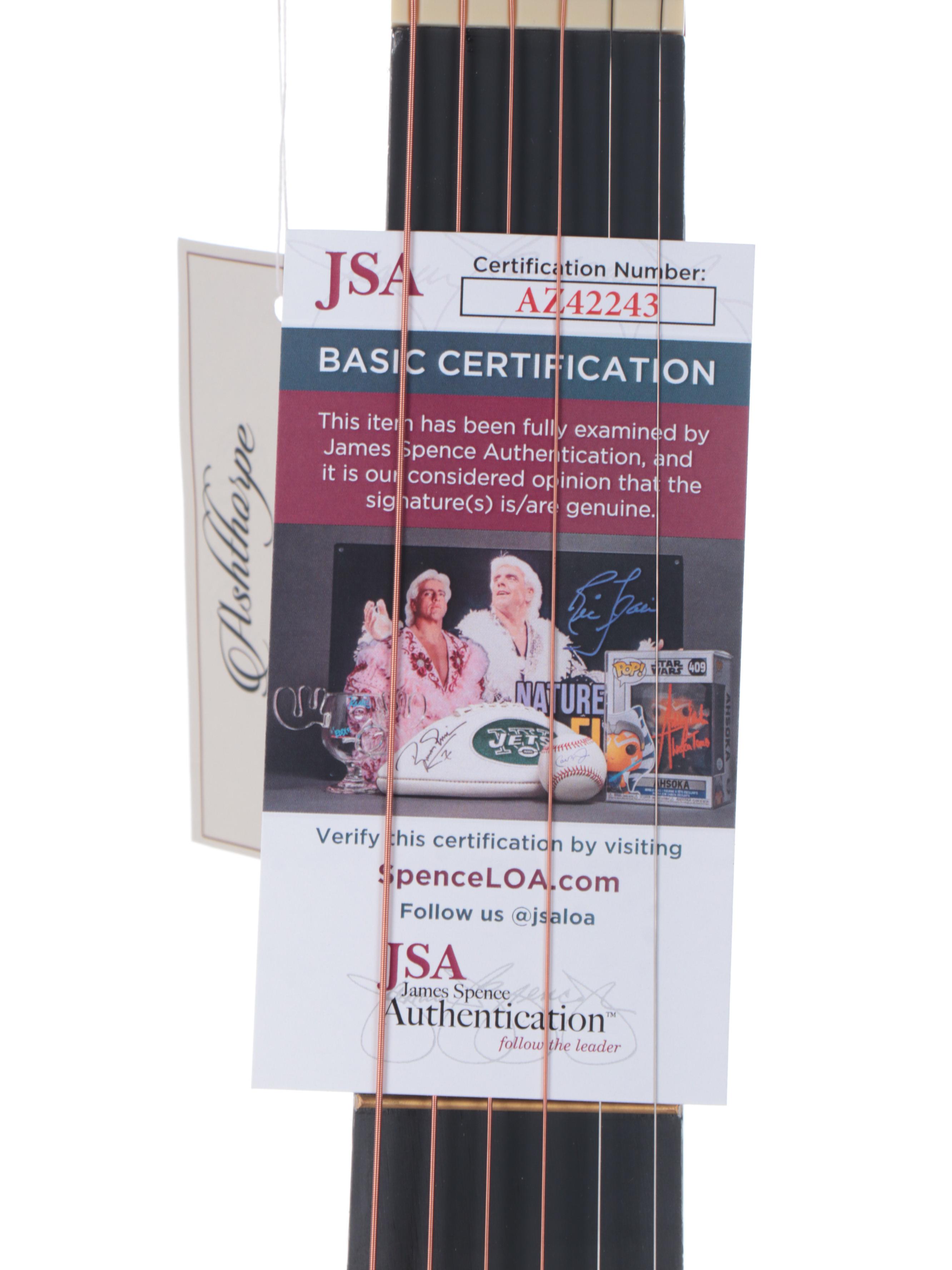 Taylor Swift Decal-Signed Ashthorpe Acoustic Guitar, JSA