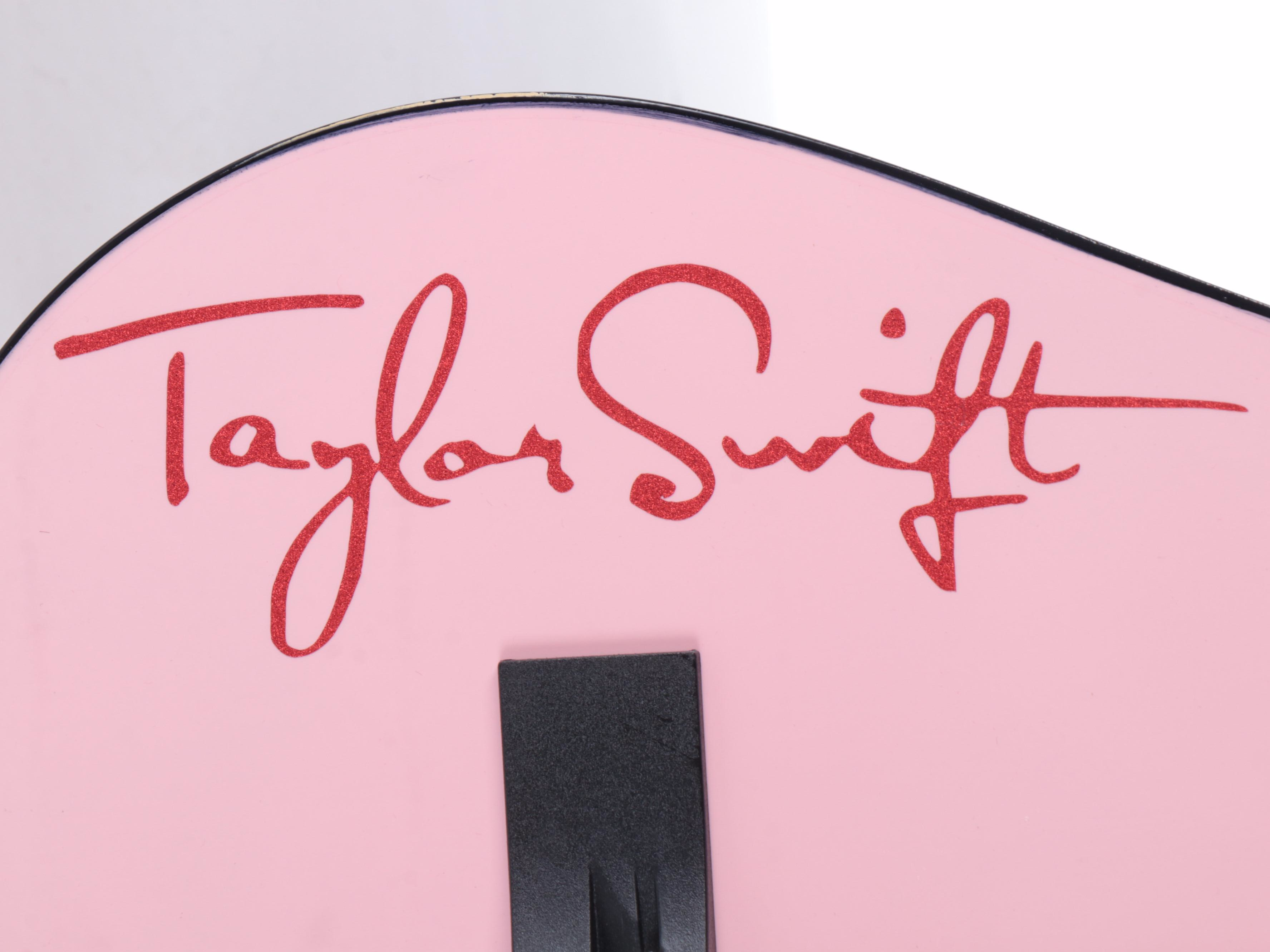 Taylor Swift Decal-Signed Ashthorpe Acoustic Guitar, JSA