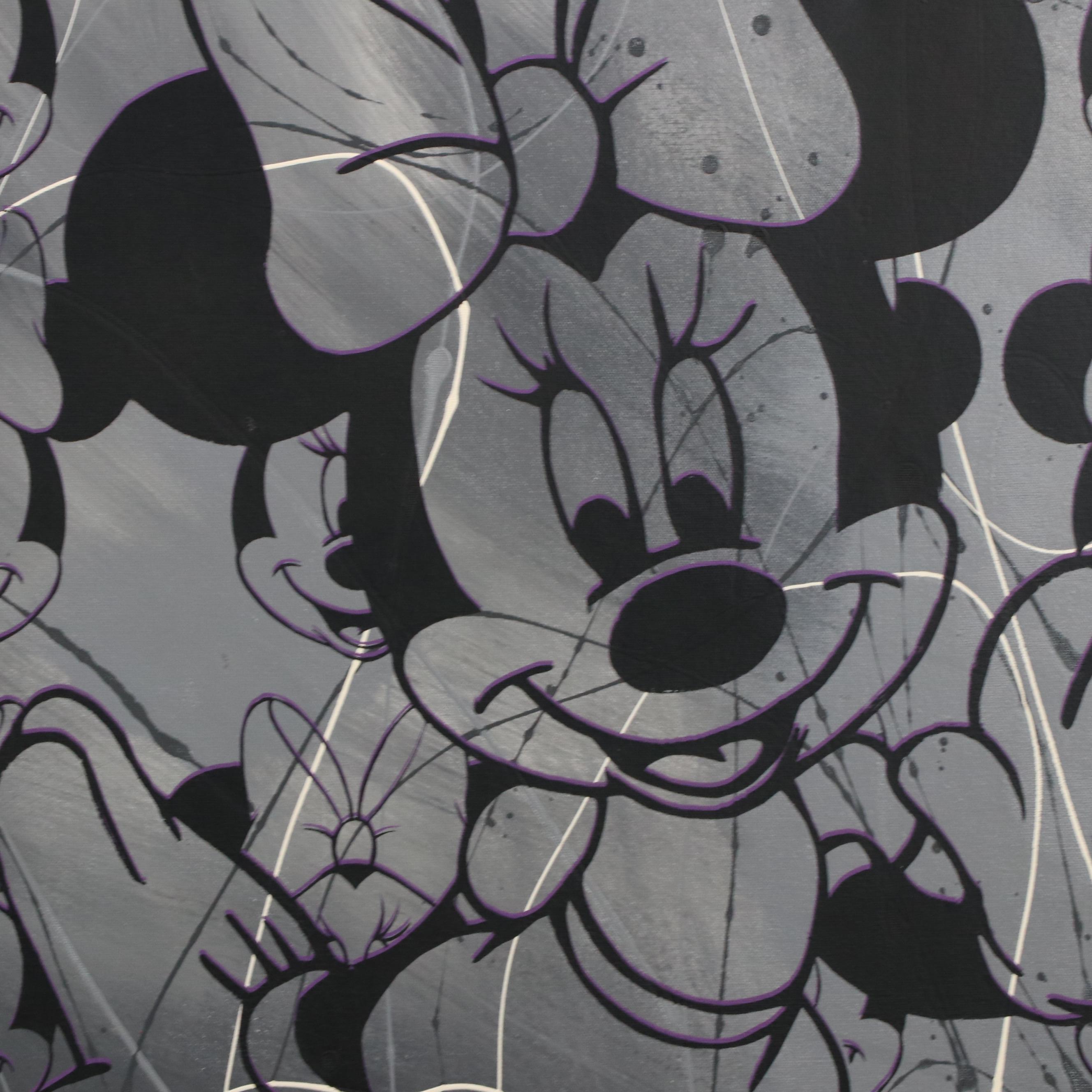 Steve Kaufman Serigraph "Minnie Mouse," 21st Century