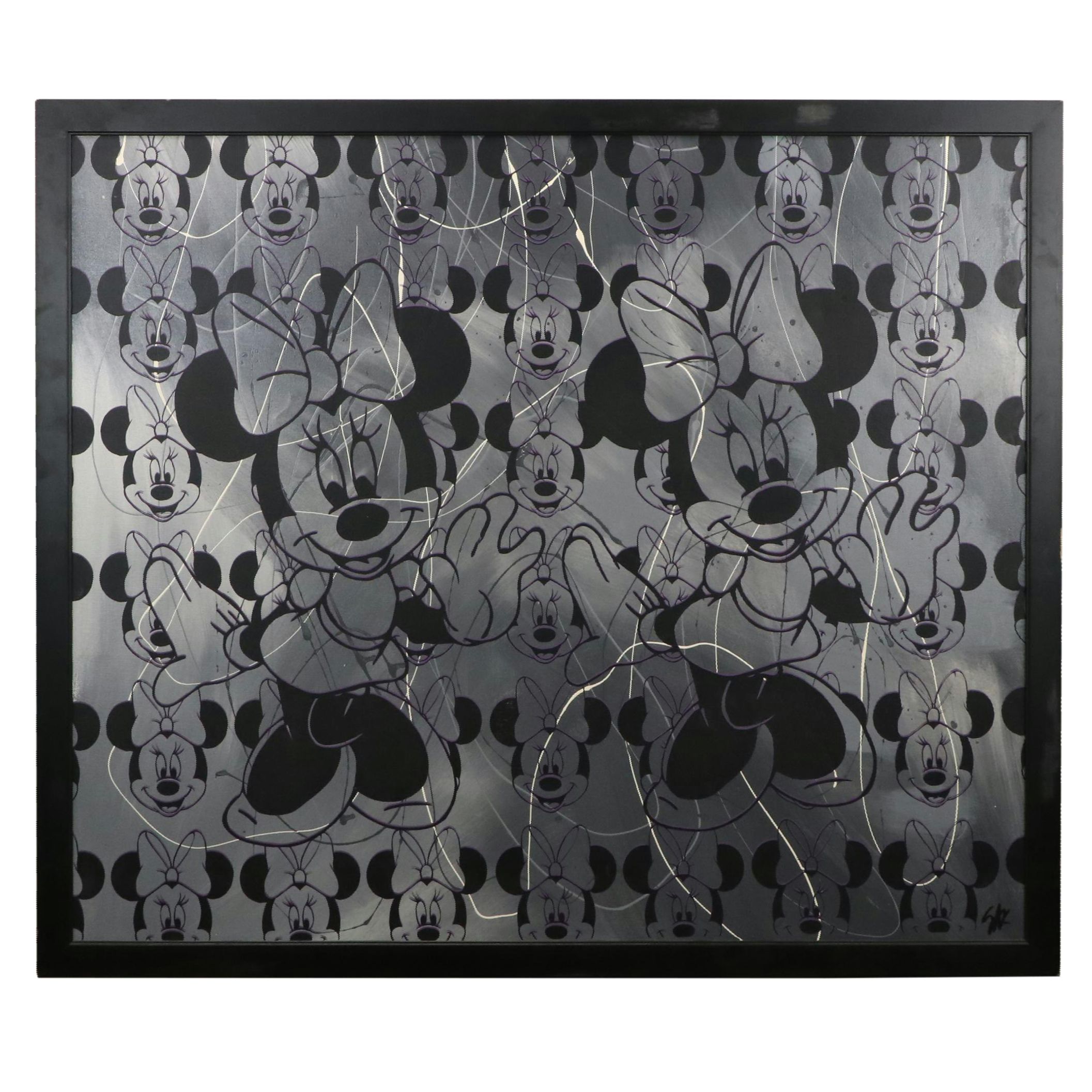 Steve Kaufman Serigraph "Minnie Mouse," 21st Century