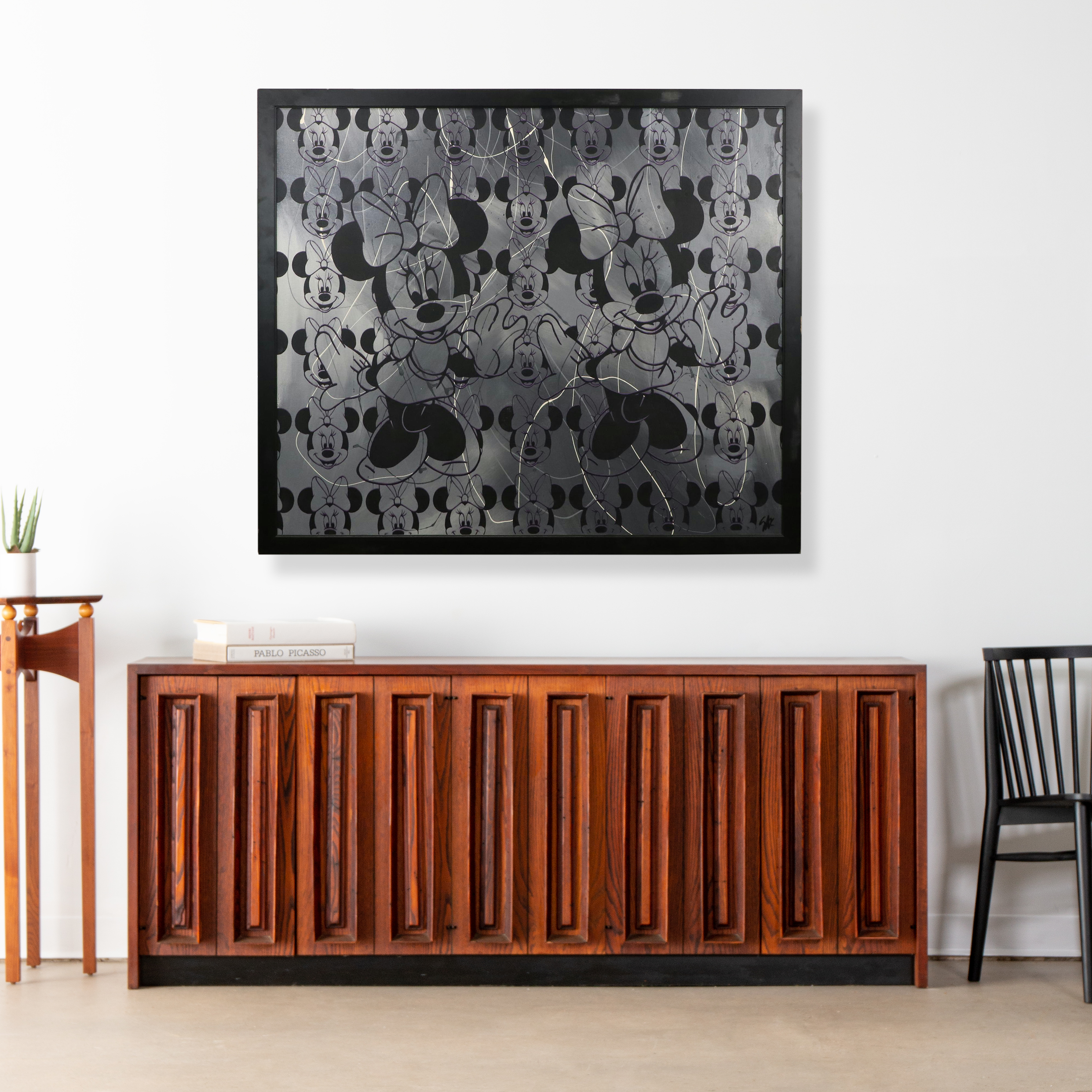 Steve Kaufman Serigraph "Minnie Mouse," 21st Century