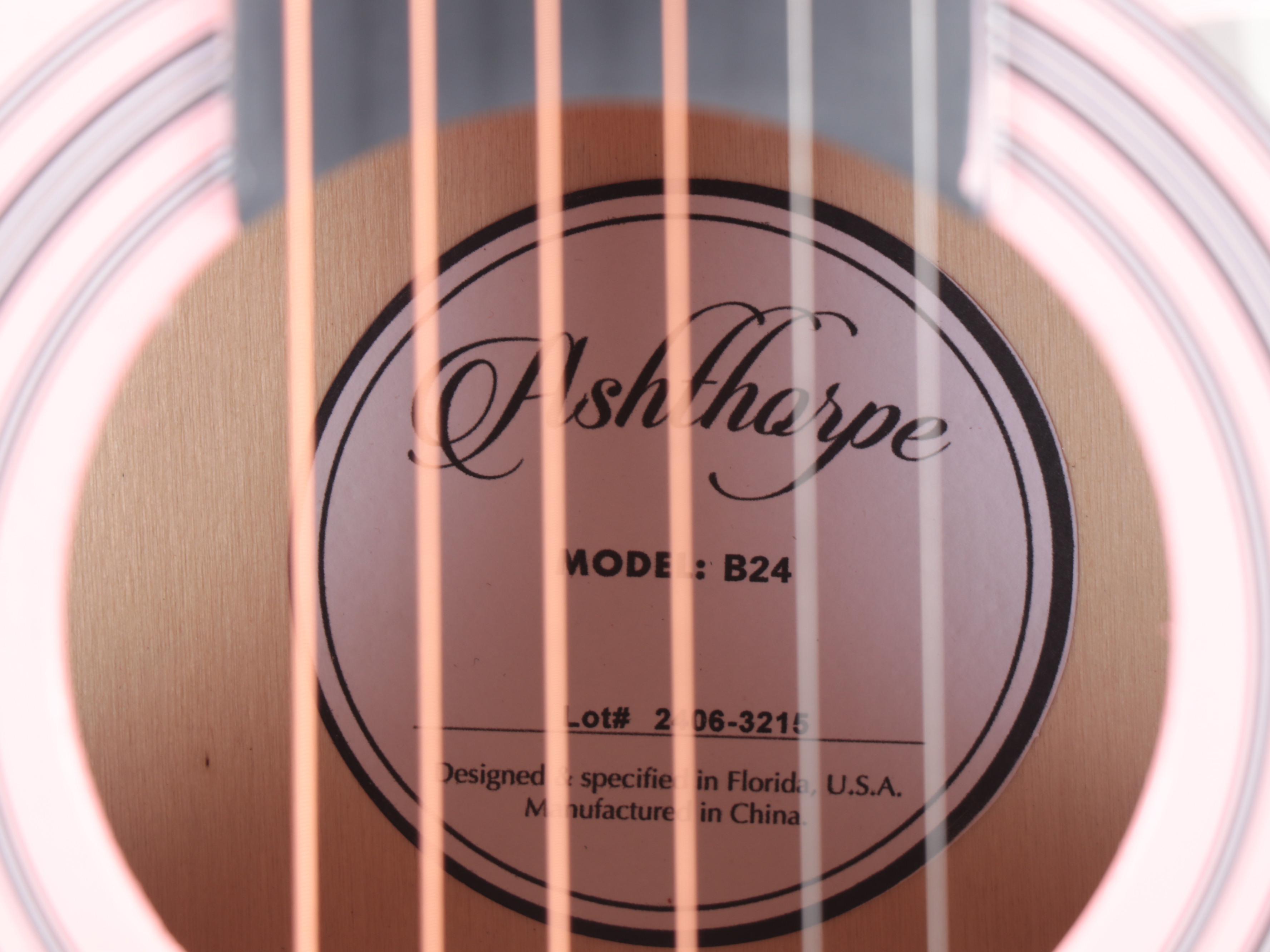 Taylor Swift Decal-Signed Ashthorpe Acoustic Guitar, JSA