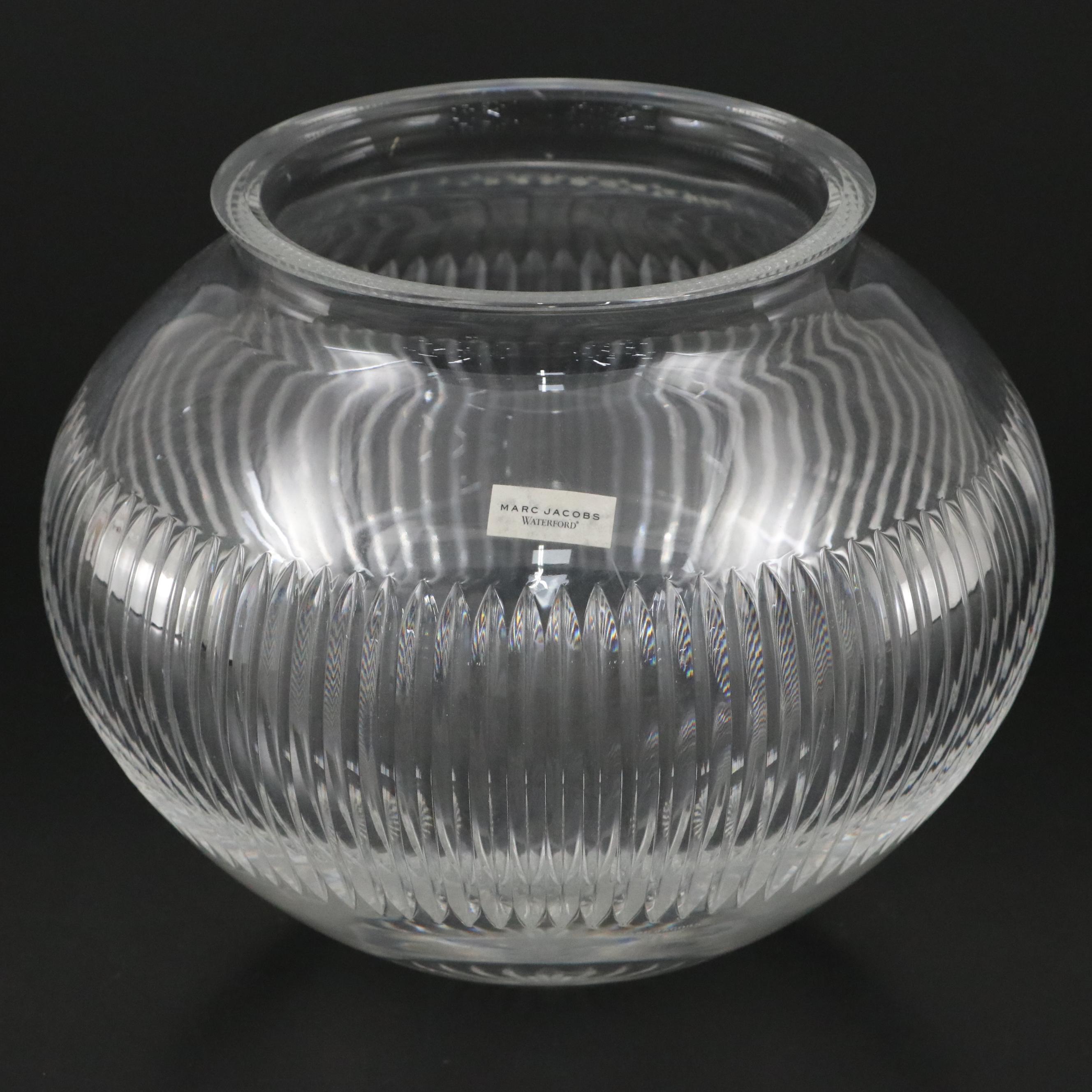 Marc Jacobs for Waterford Crystal "Irene" Rose Bowl