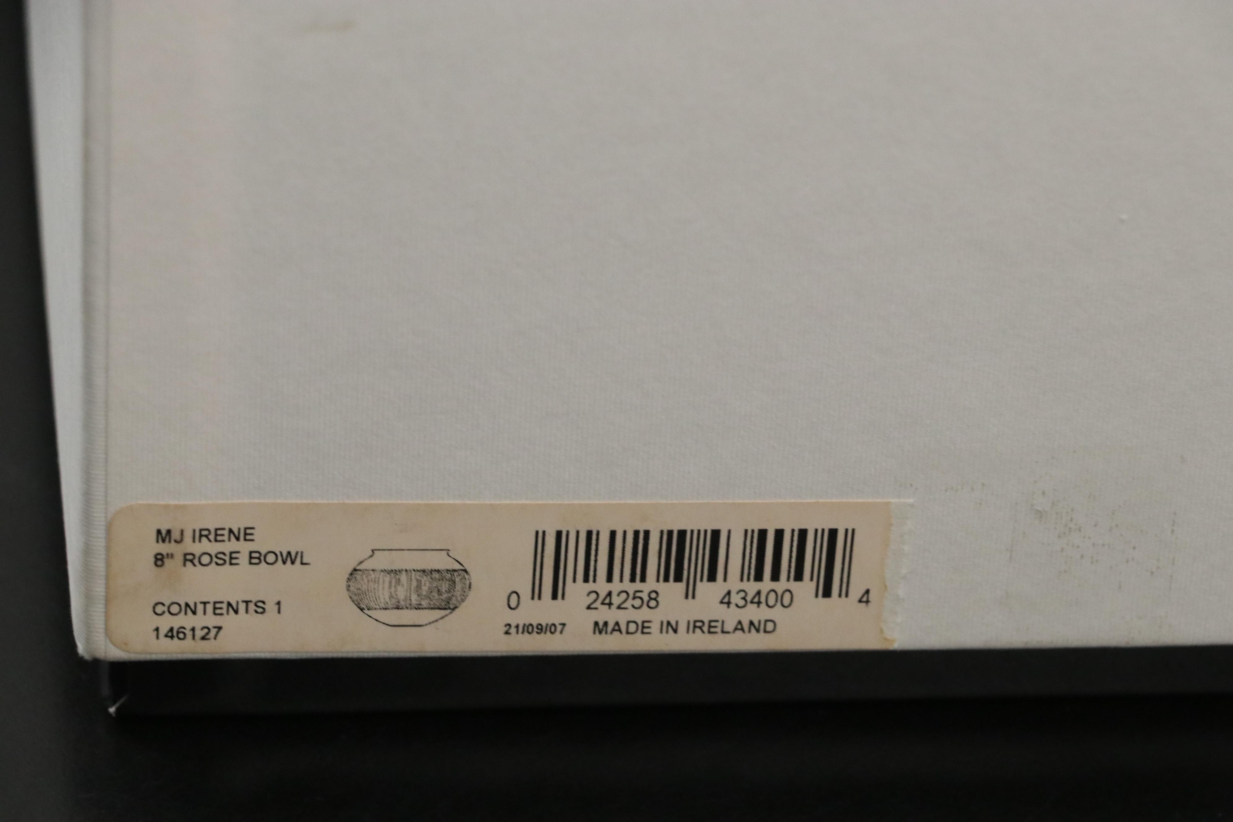 Marc Jacobs for Waterford Crystal "Irene" Rose Bowl