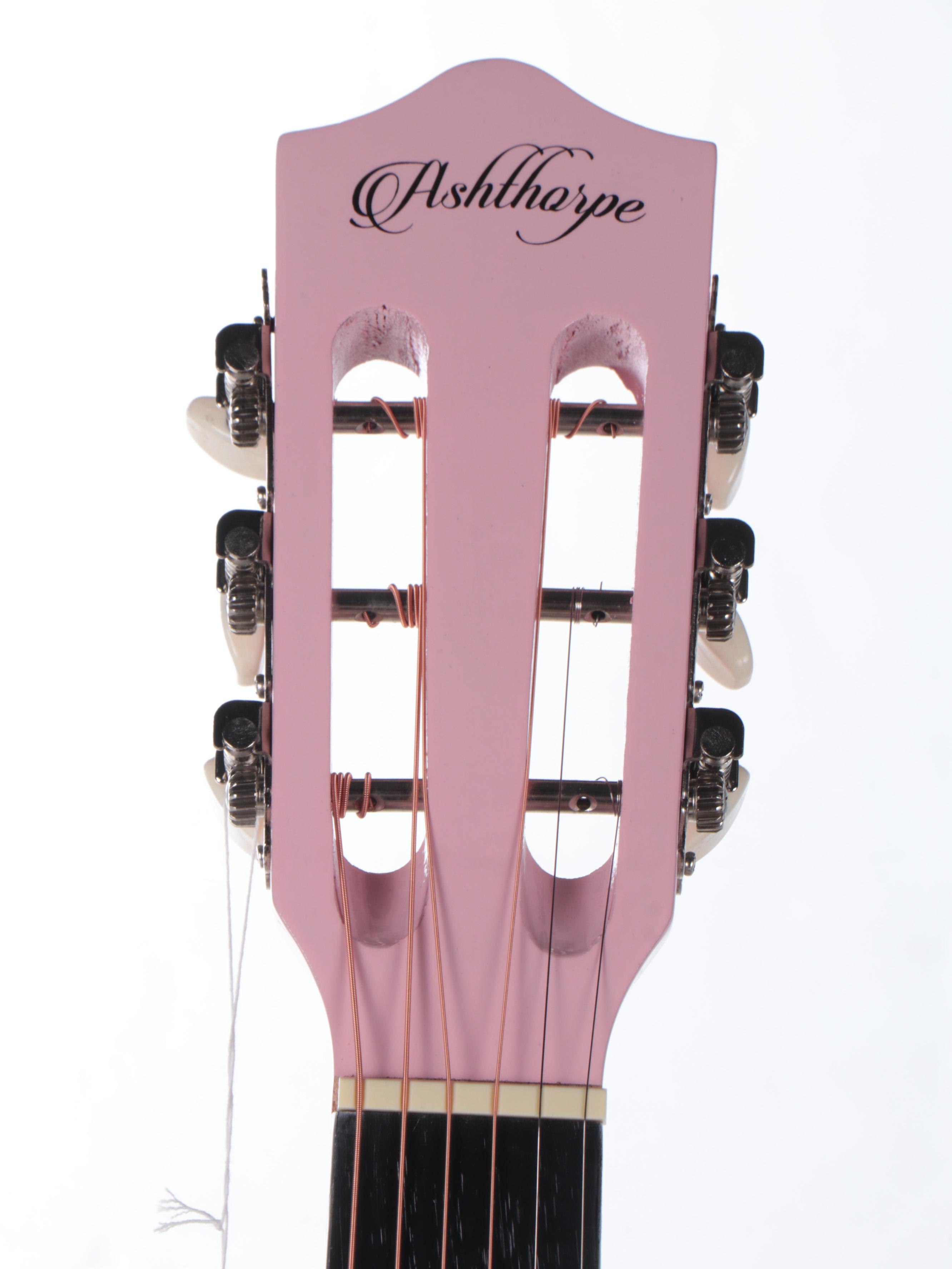 Taylor Swift Decal-Signed Ashthorpe Acoustic Guitar, JSA