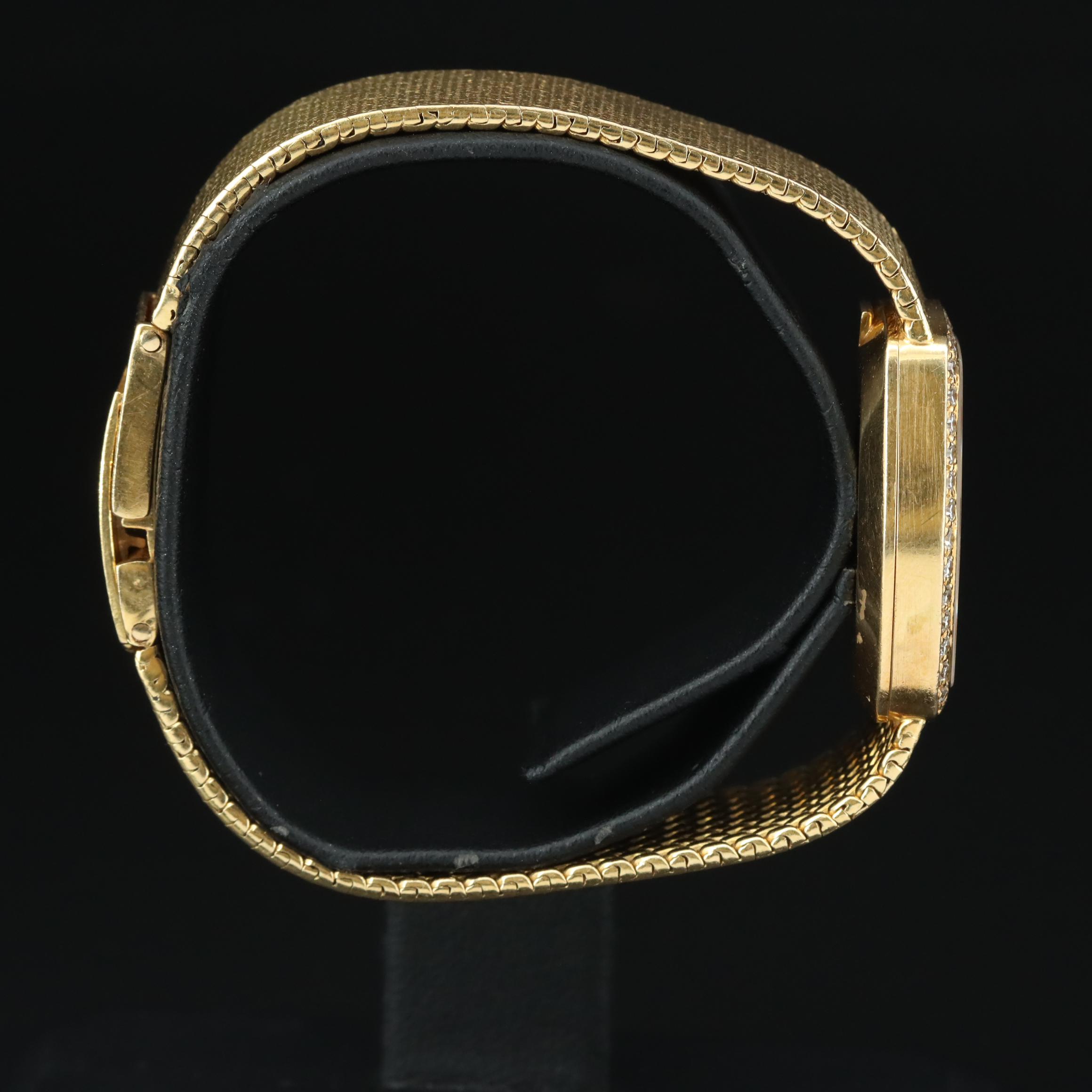 1986 Rolex Orchid 18K Diamond Watch