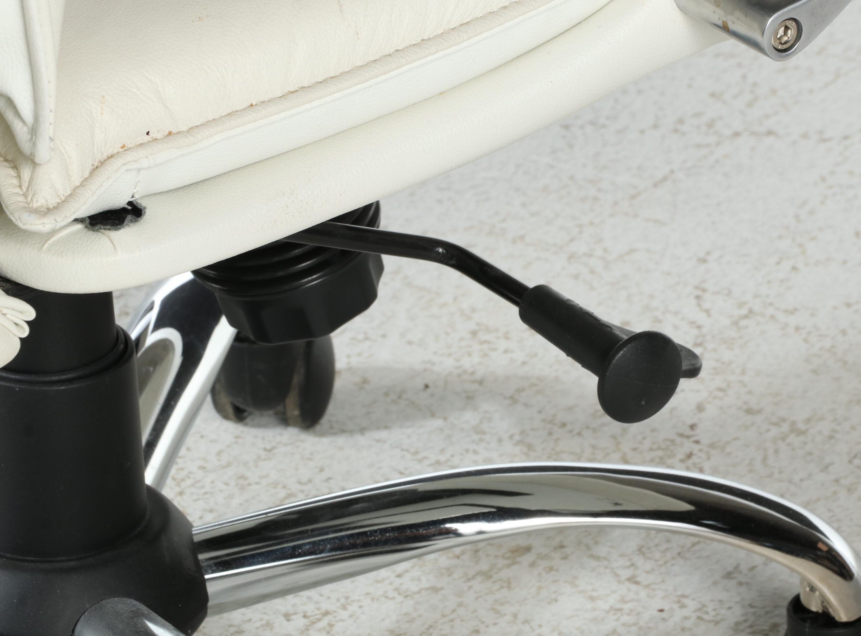 Faux Leather High-Back Office Chair