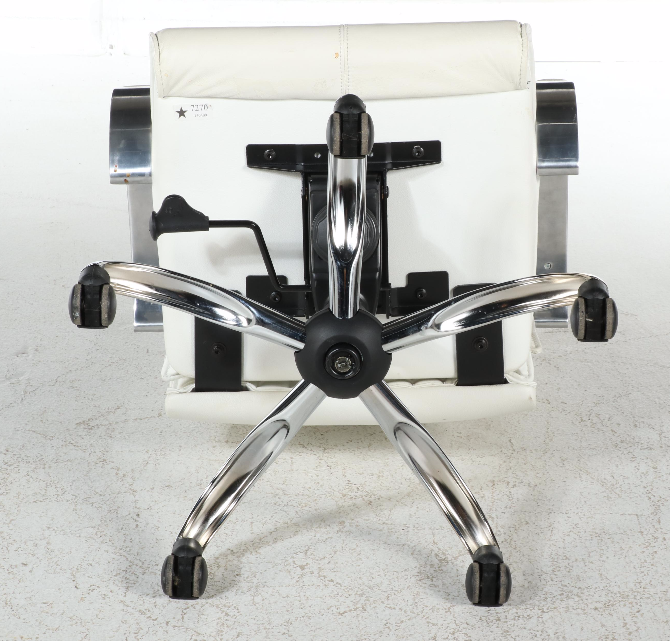 Faux Leather High-Back Office Chair