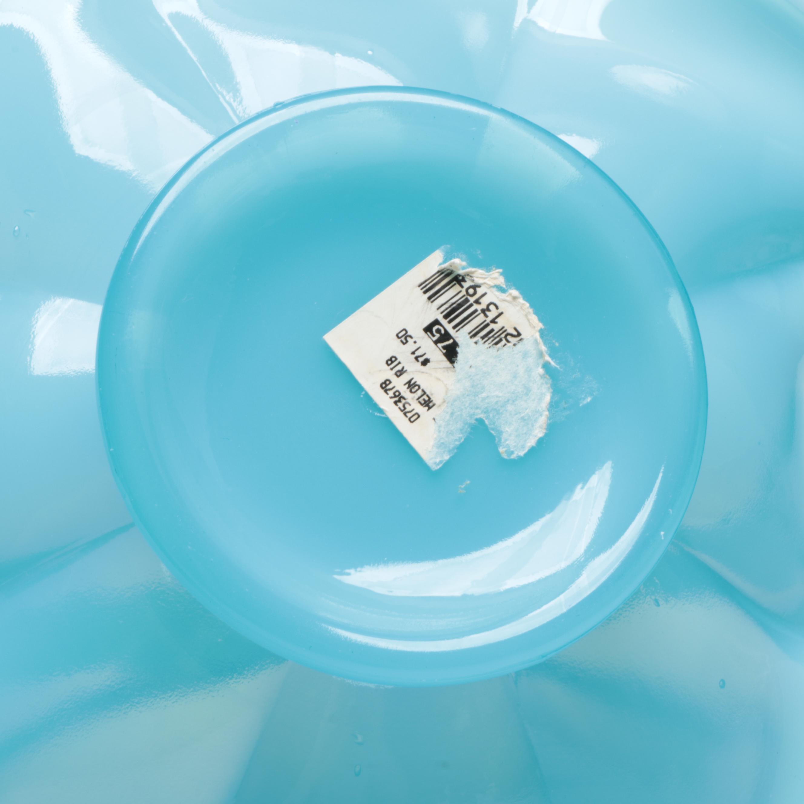 Lenox Porcelain "Flowers of Spring Basket" and Other Glass Basket Vases