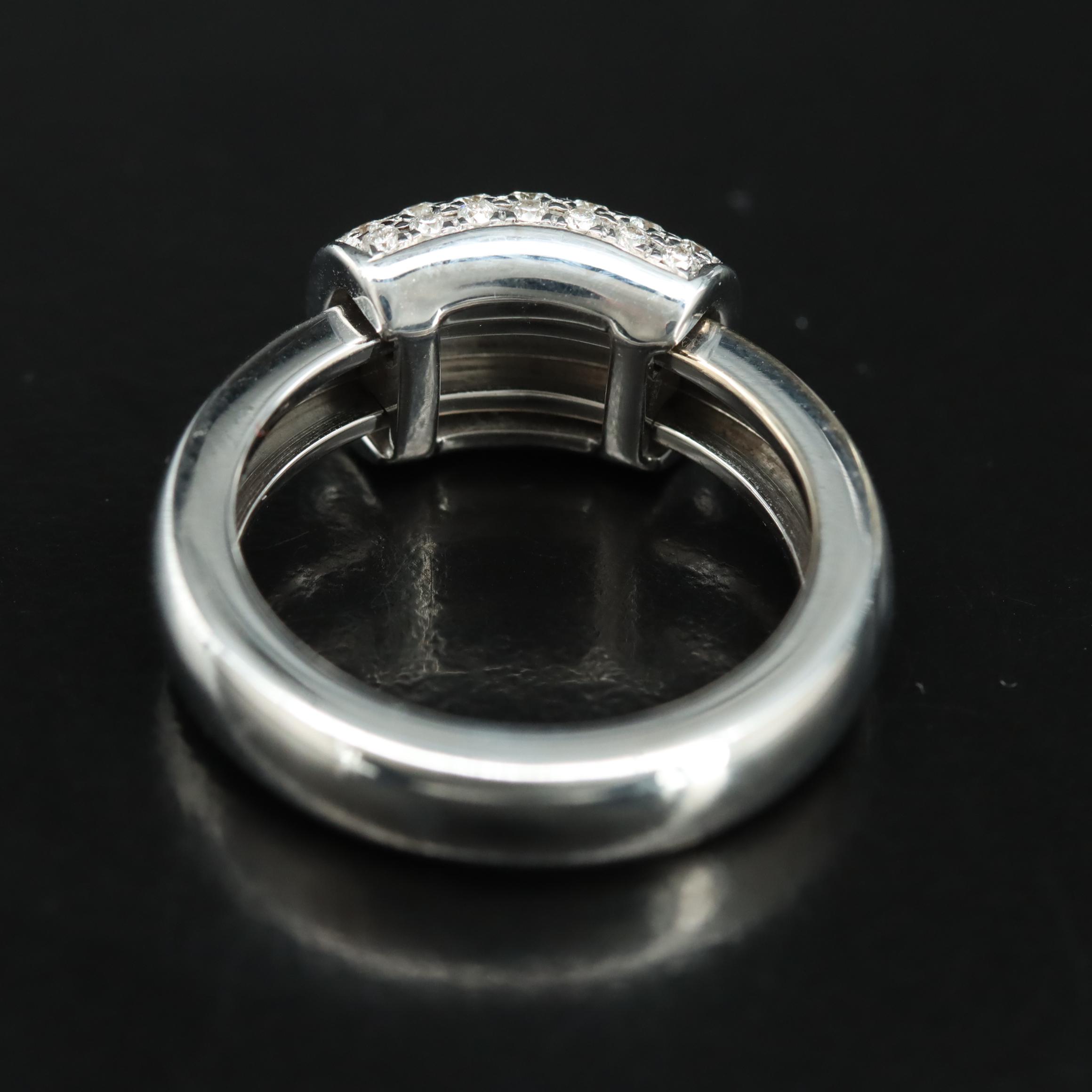 Piaget Dancer 18K 0.77 CTW Diamond Spinning Ring