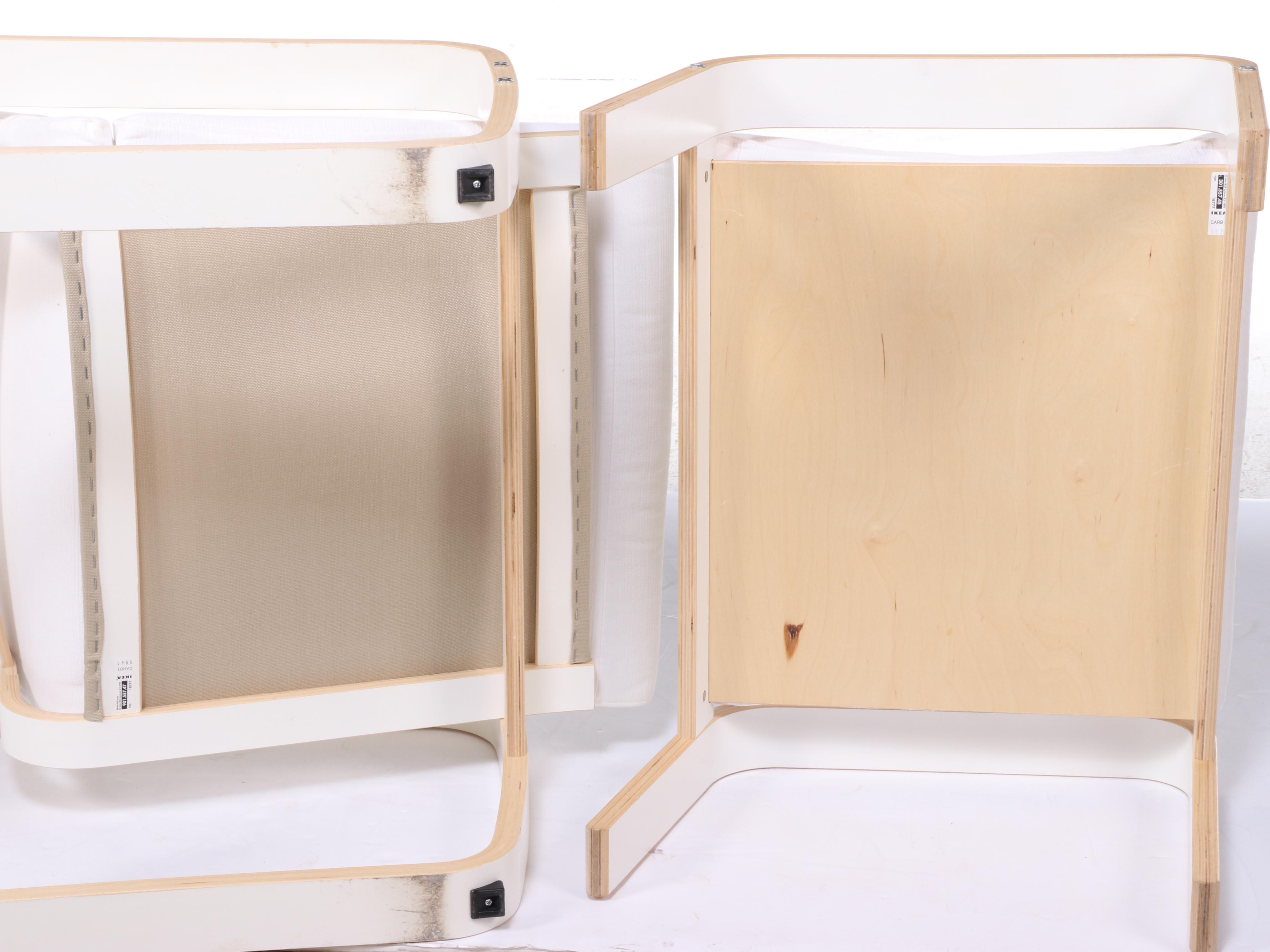 IKEA "Poang" Chair and Ottoman