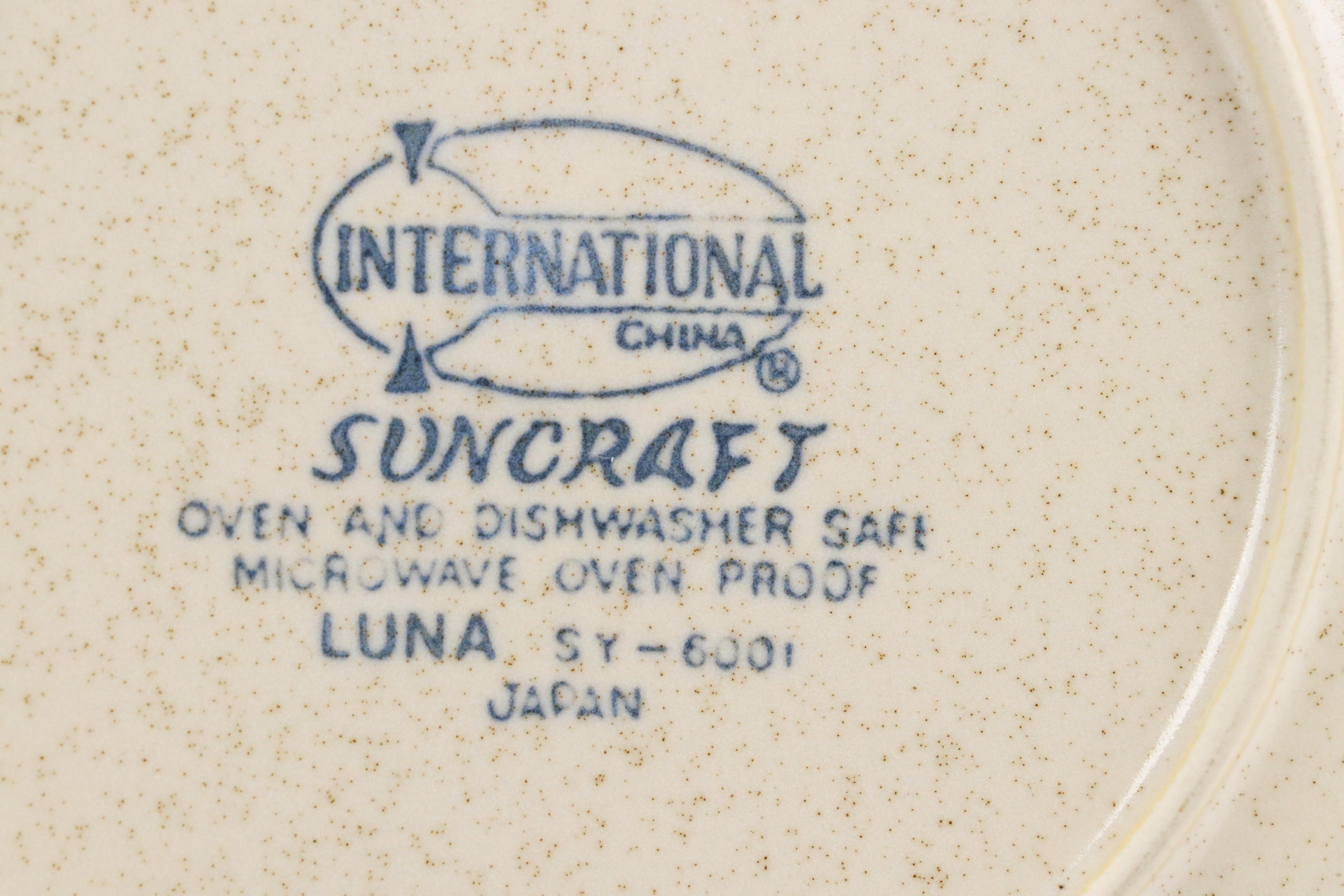 International China Suncraft Stoneware Dinnerware