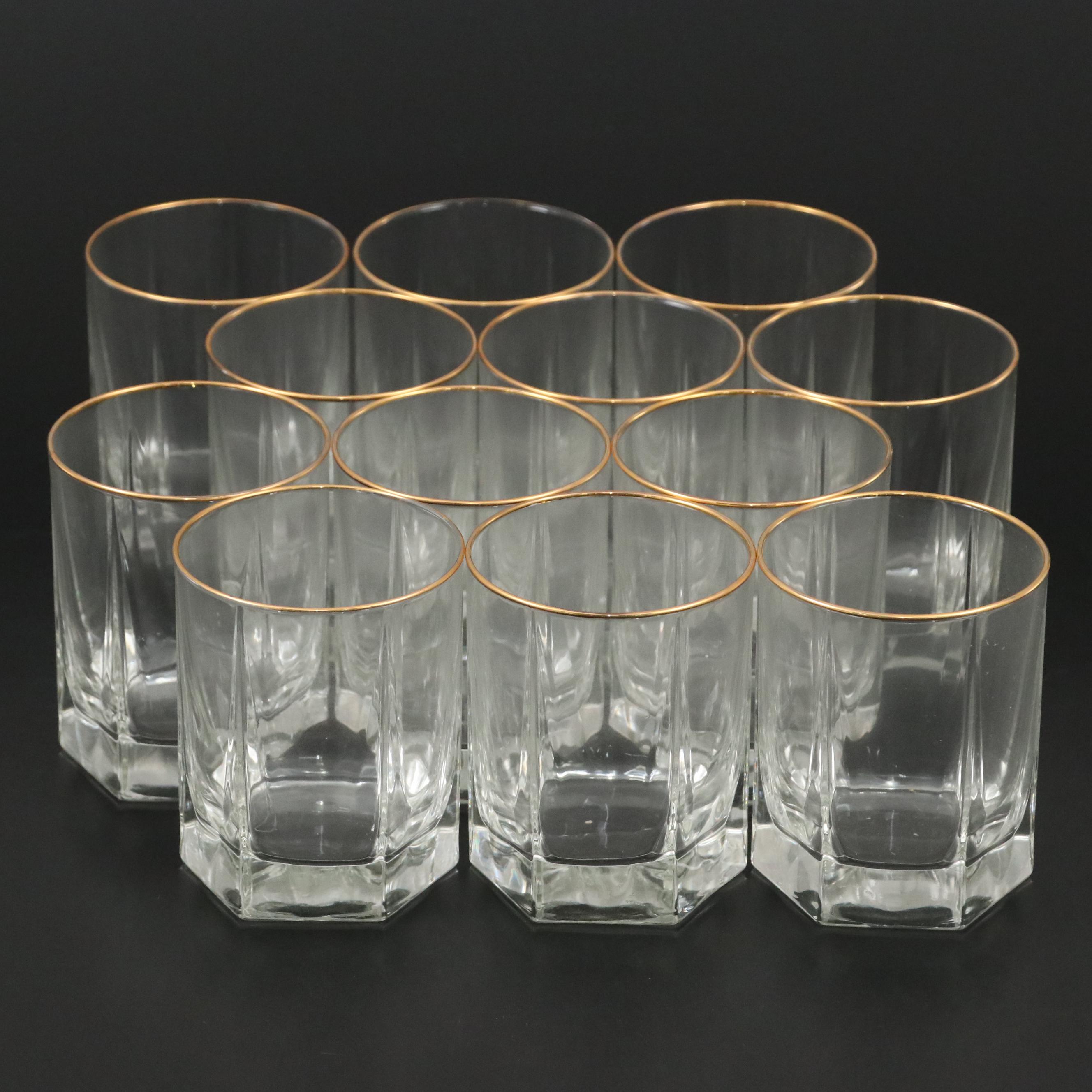Givenchy "Xeryus" Crystal Old Fashioned Glasses